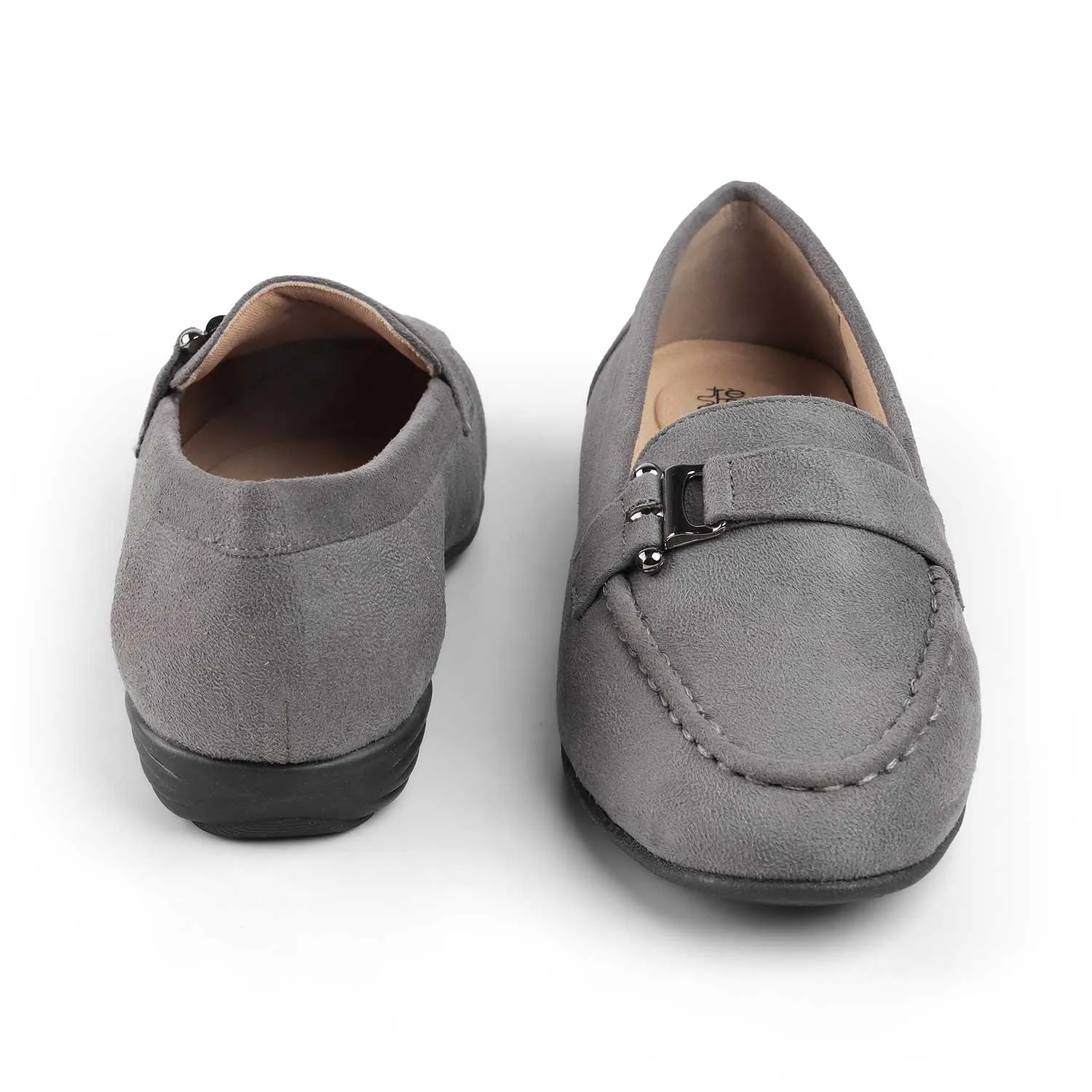 Tresmode Sli Grey Women's Casual Loafers Dress Loafers Shoes