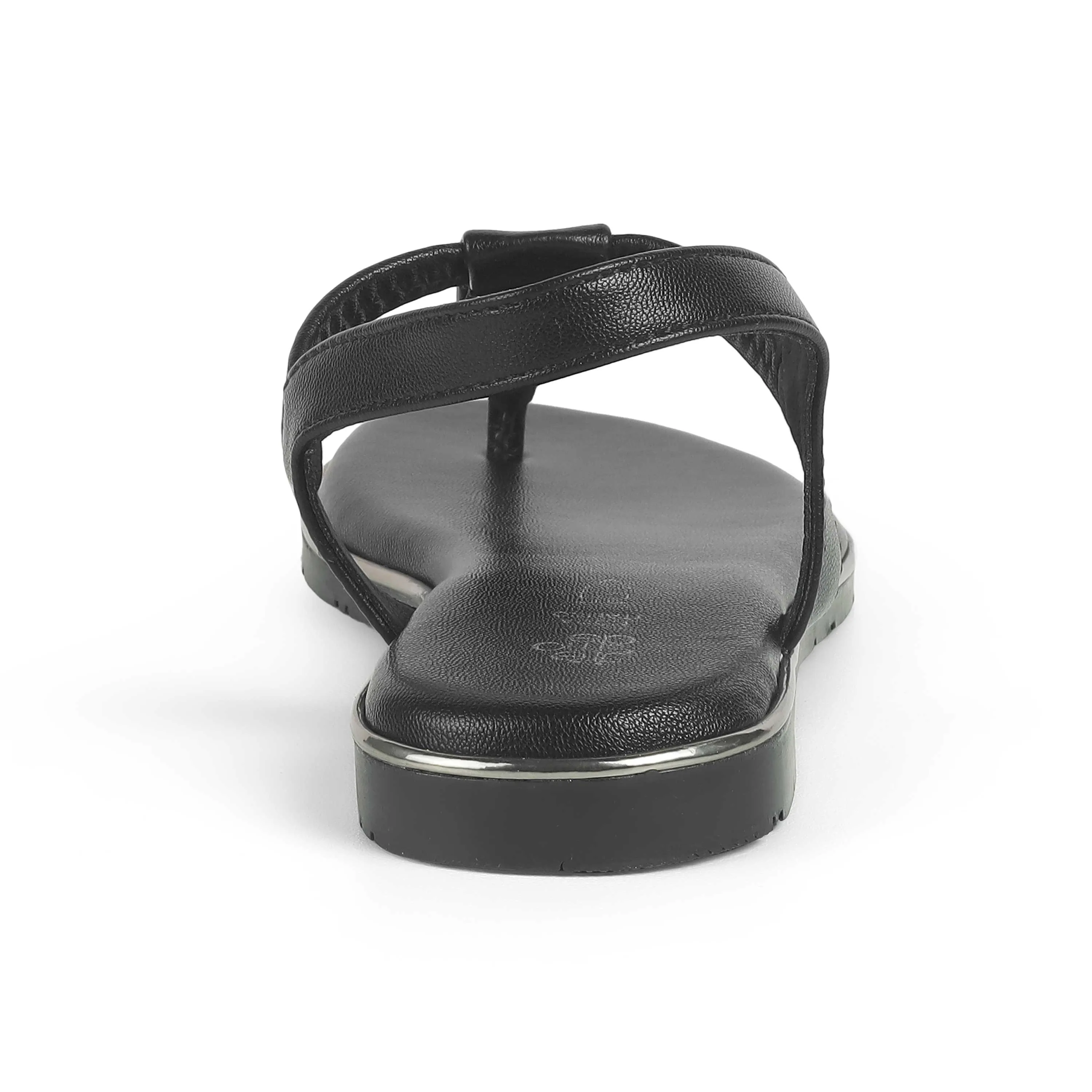 Tresmode Sola Black Women's Dress Flats Net Flats Shoes