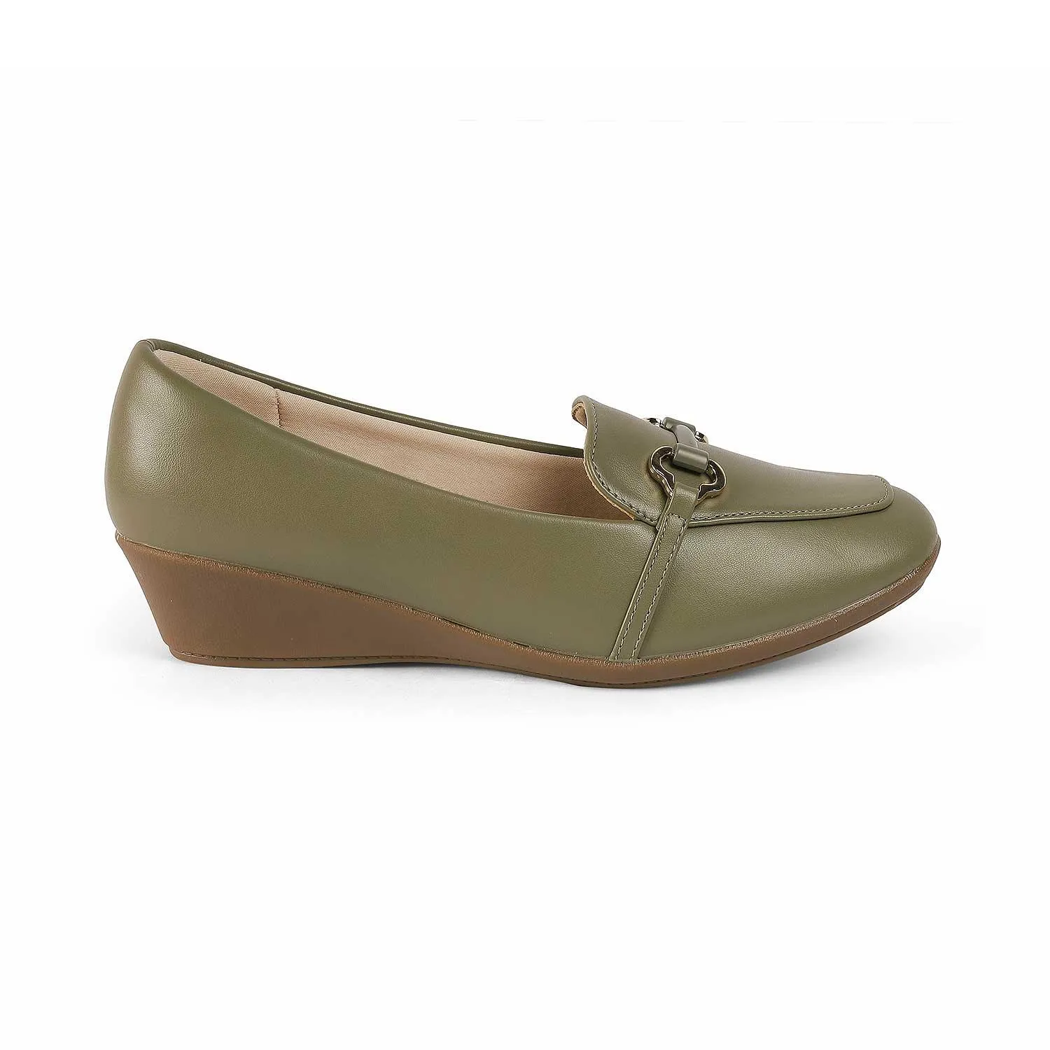 Tassel Suede Loafers Tresmode Trevy Green Women's Casual Sole Loafers