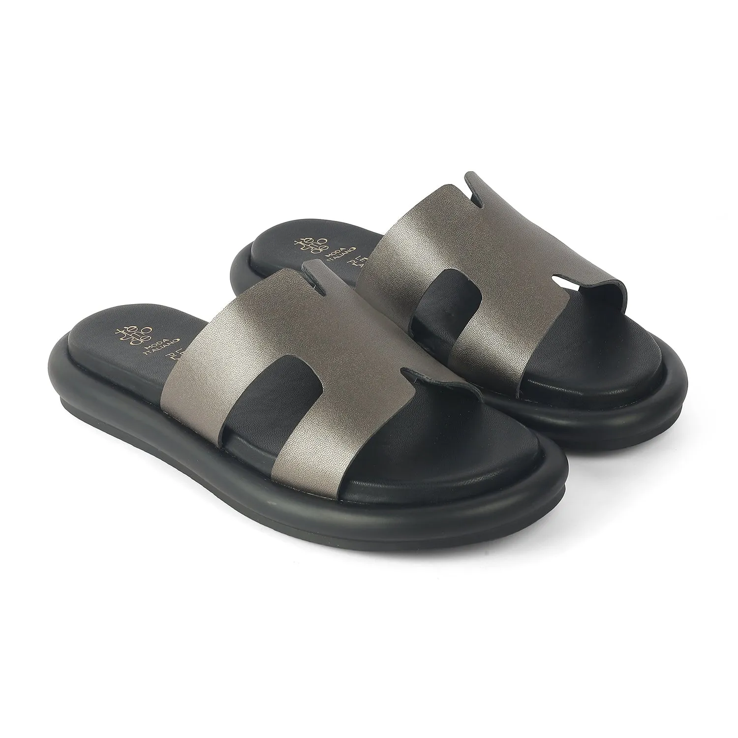 Tresmode Venice Pewter Women's Casual Flats Geox Flat Shoes