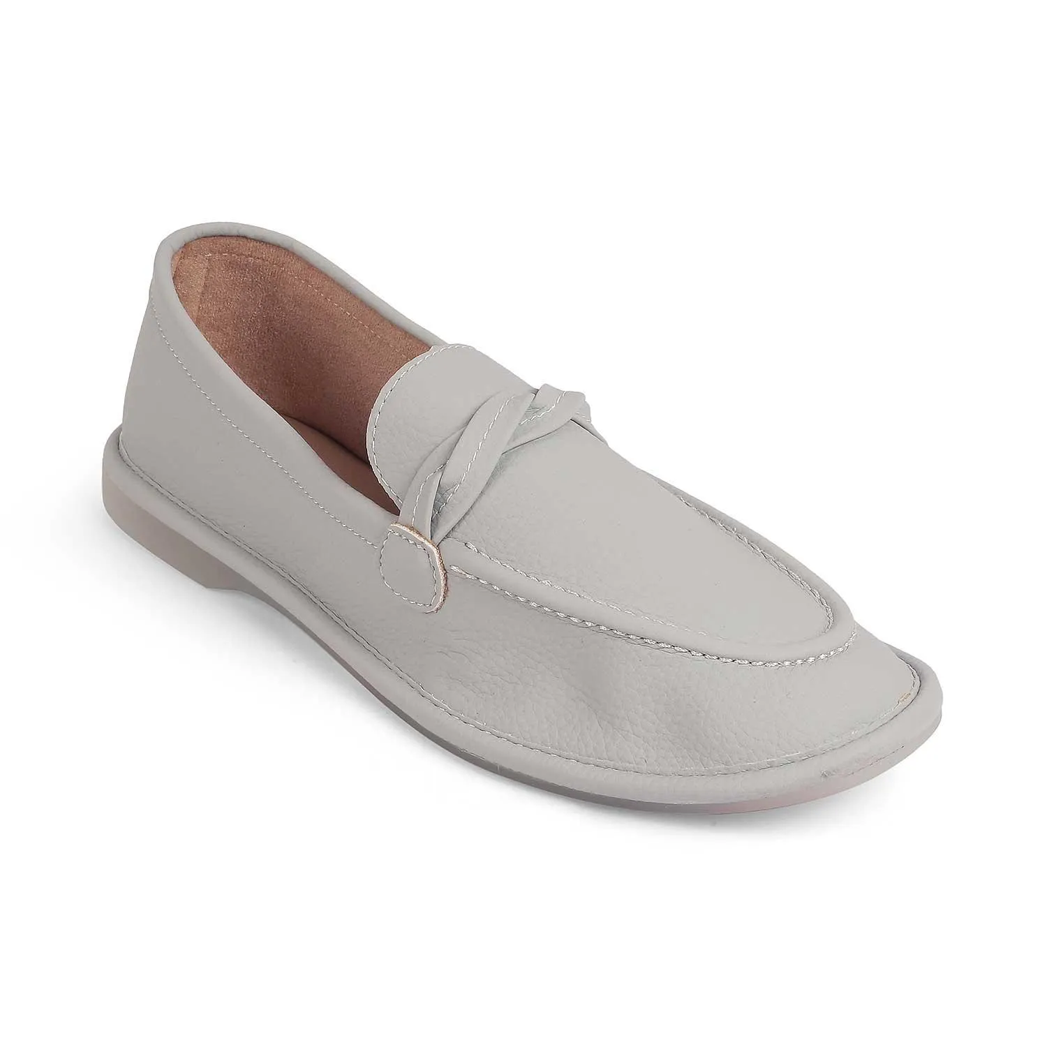 Birdies Loafers Tresmode Yorko Grey Women's Casual Loafers