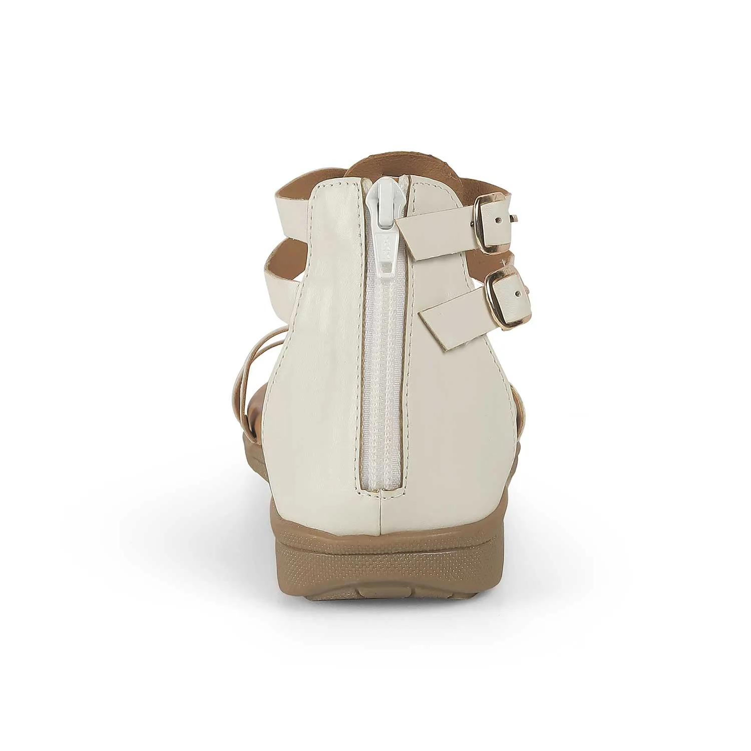 Walking Shoes For Feet Tresmode Zag White Women's Casual Platform Flats