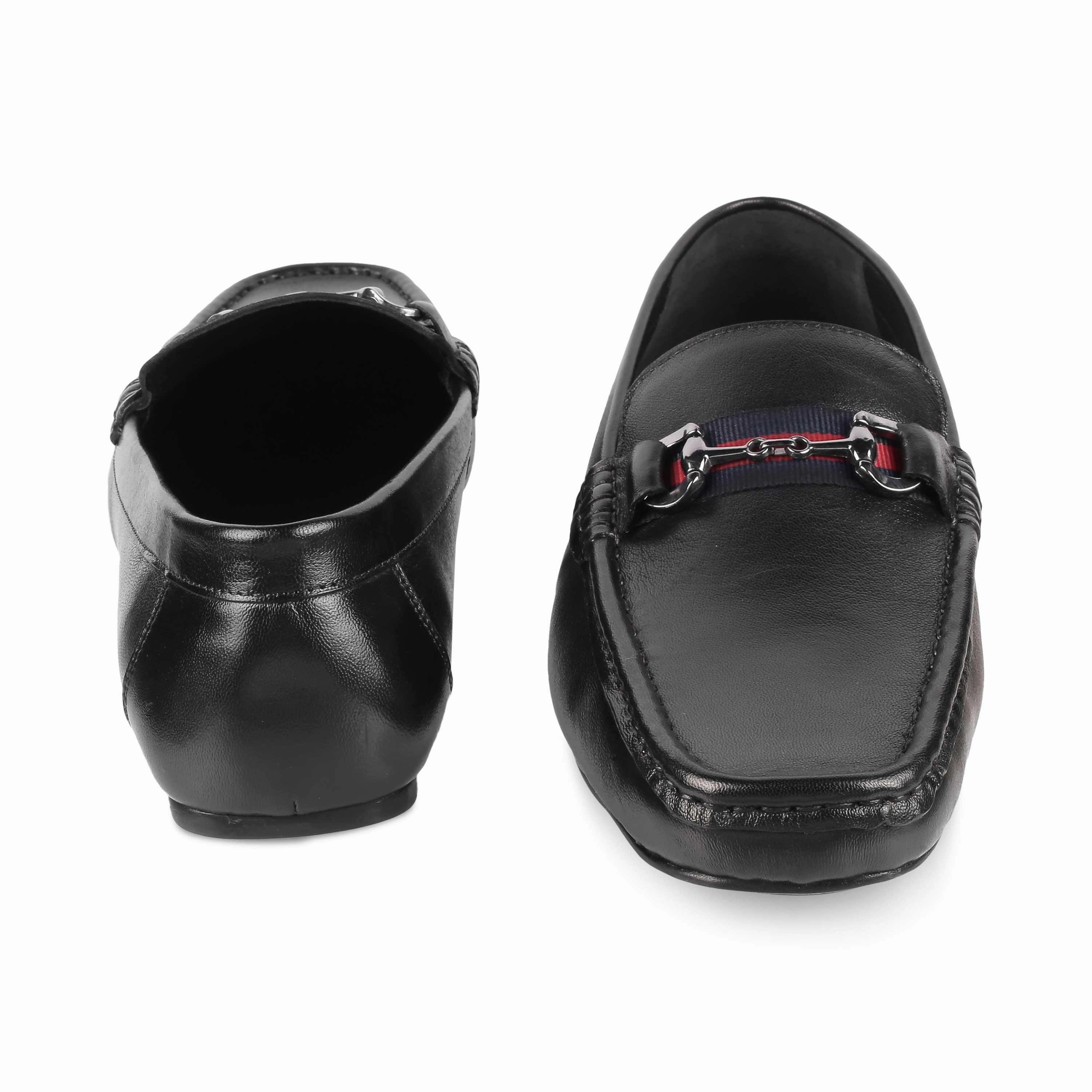 Feet Loafers Tresmode Bilbao Black Men's Leather Loafers