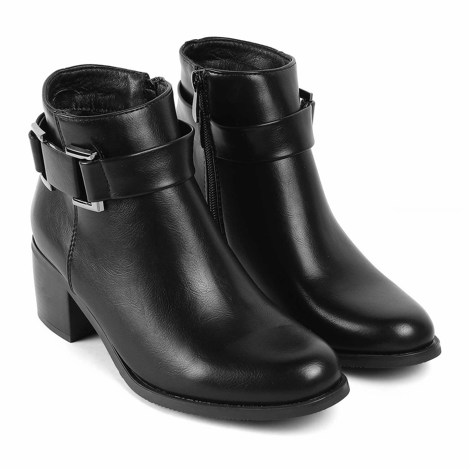 Tresmode Geneve Black Women's Ankle-length Boots Tecovas Roper Boots