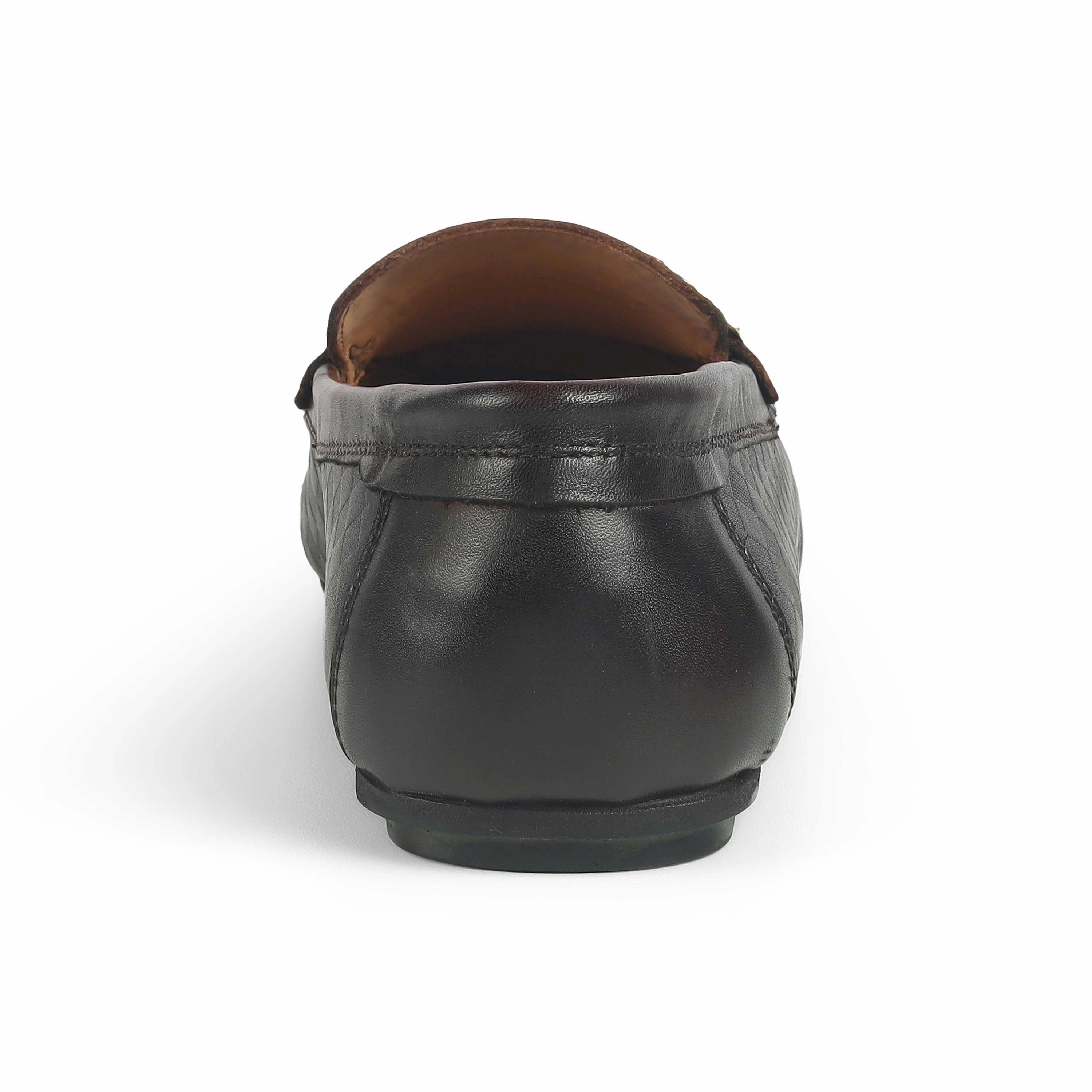 Tresmode Smat Brown Men's Leather Single Monk Shoes Tods Loafers Sale