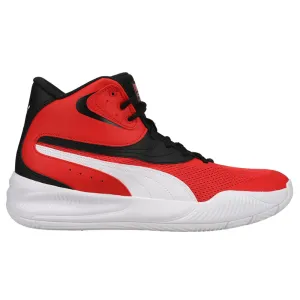 Triple Mid Basketball Shoes Puma Shield Leather Driving Shoes