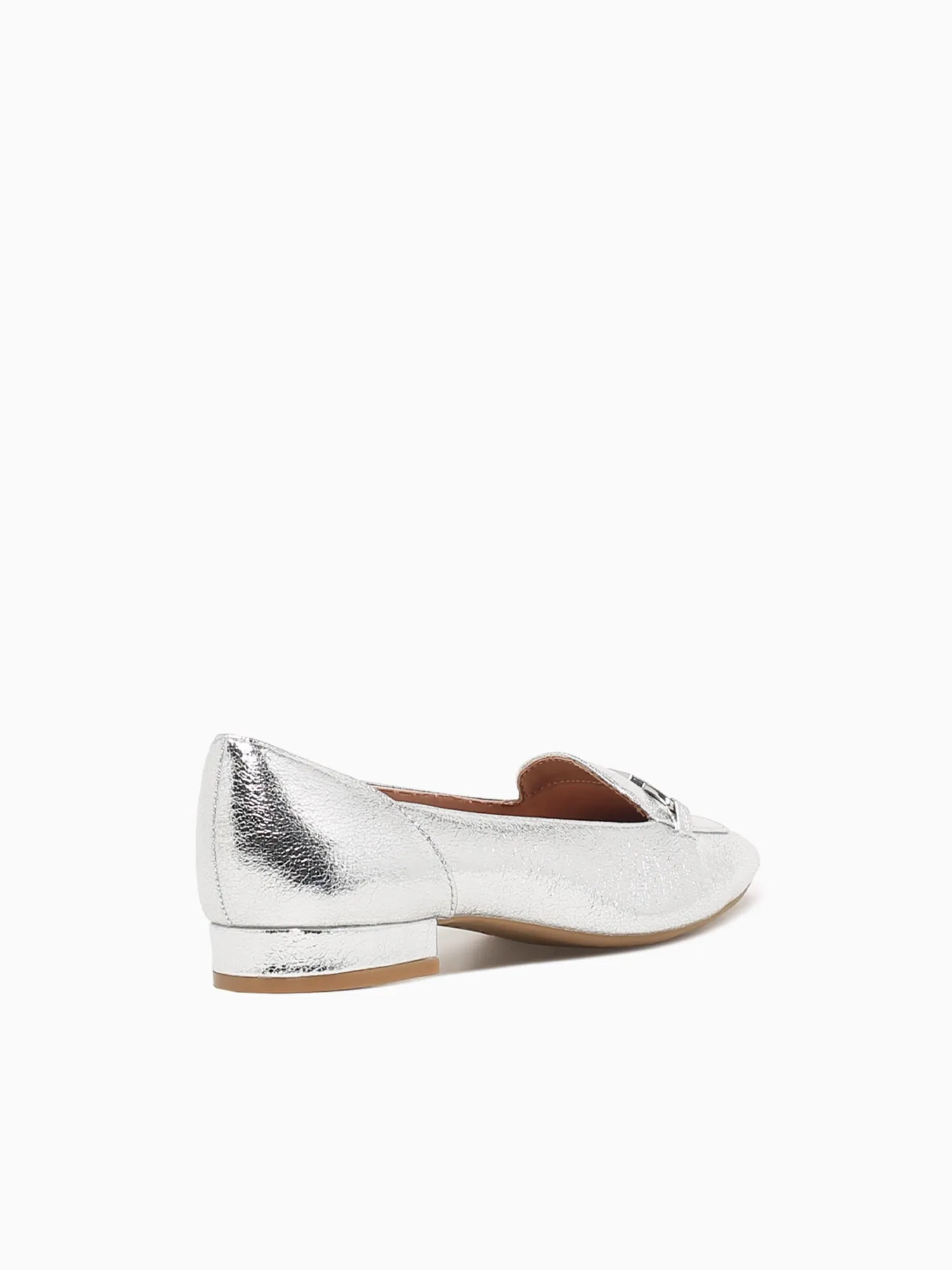 Celine Silver Skechers Memory Foam Loafers