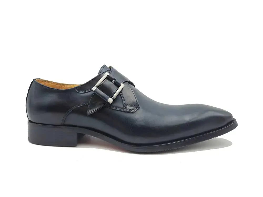 Loafers Aldo Monk Strap Buckle Leather Shoes