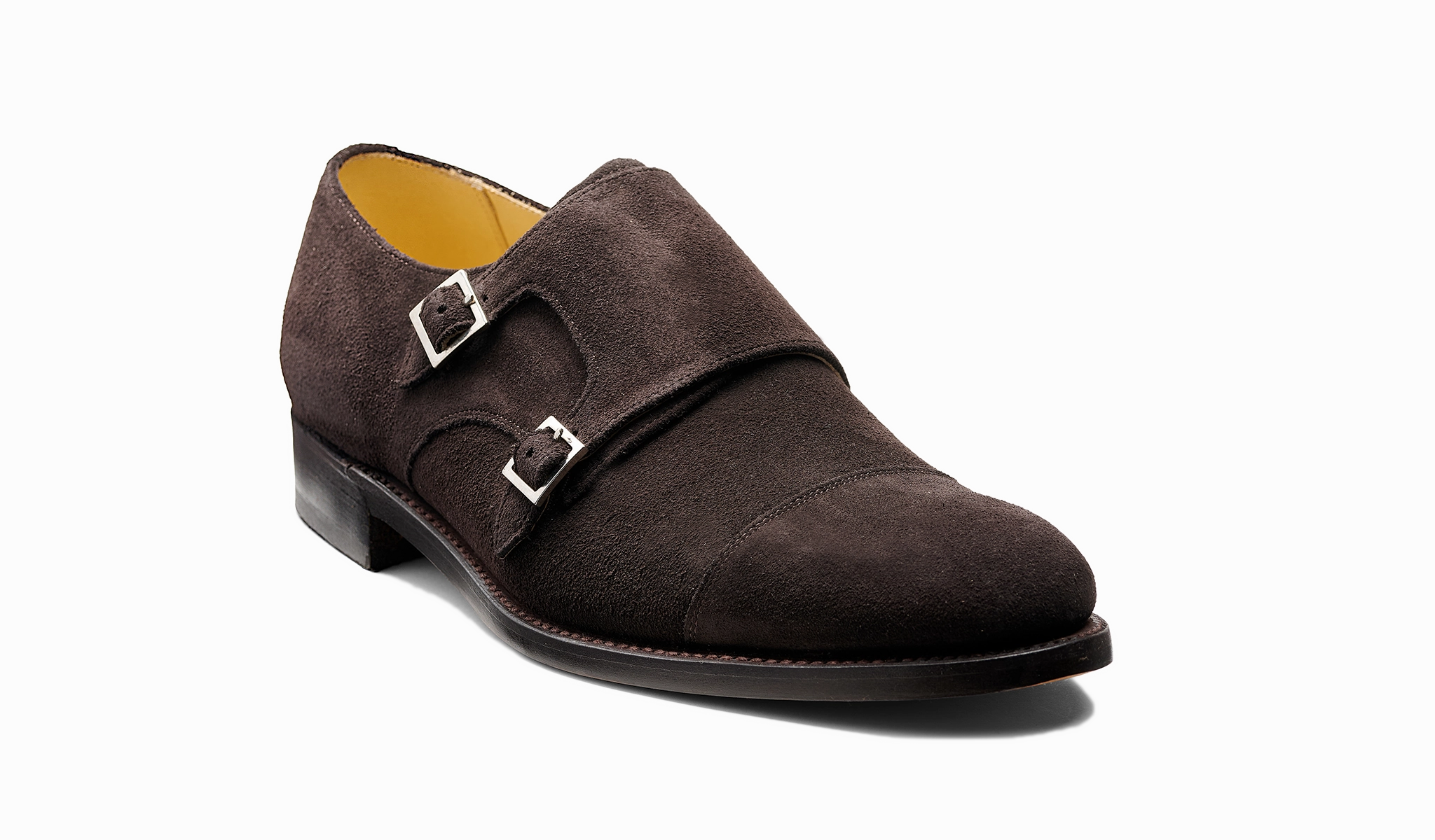 Tunstall - Ebano Suede Park Avenue Cap-toe Oxford Dress Sneaker