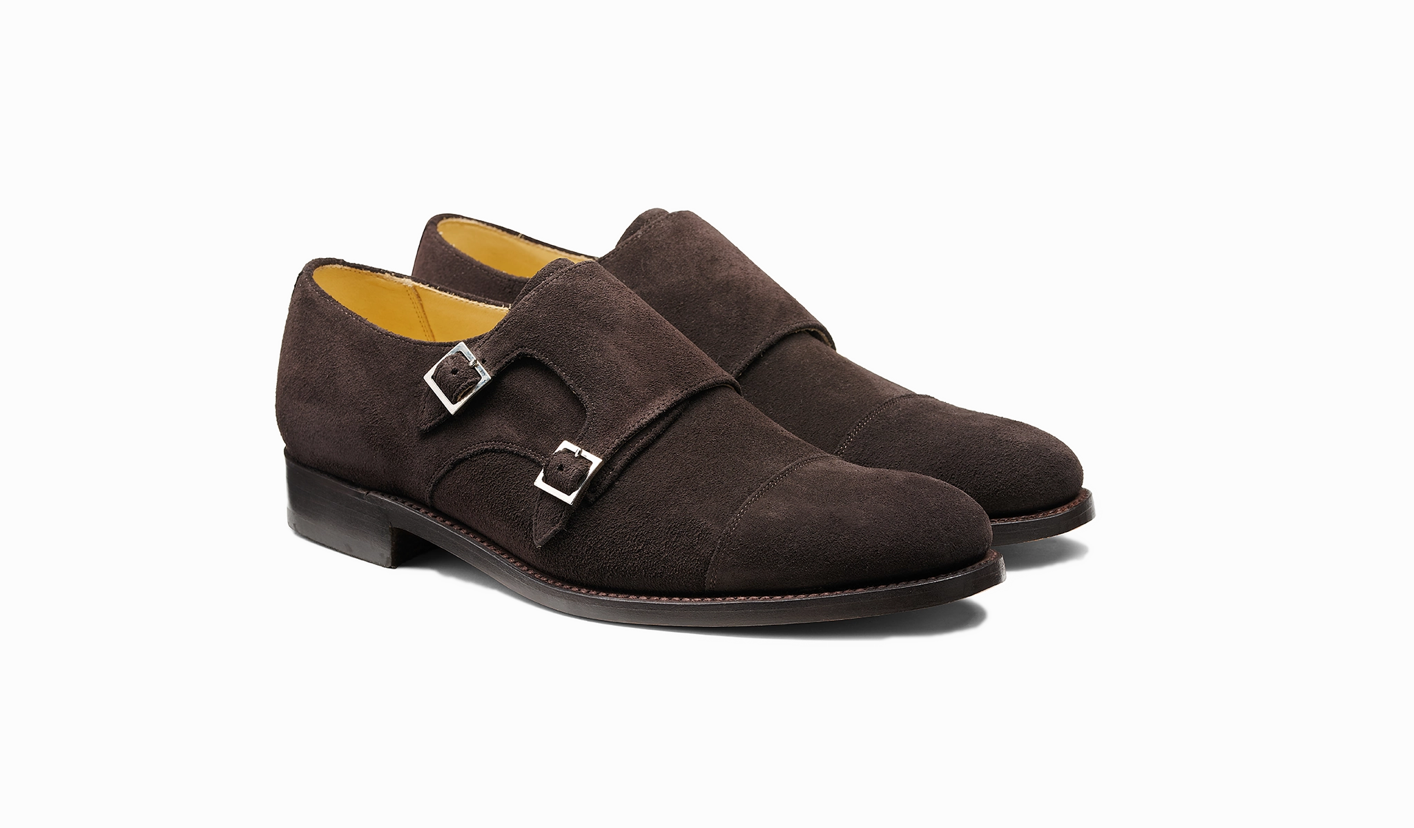 Tunstall - Ebano Suede Lace Up Leather Oxfords