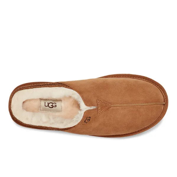 Totes Isotoner Ballet Slippers UGG Men's Neuman Slipper Chestnut