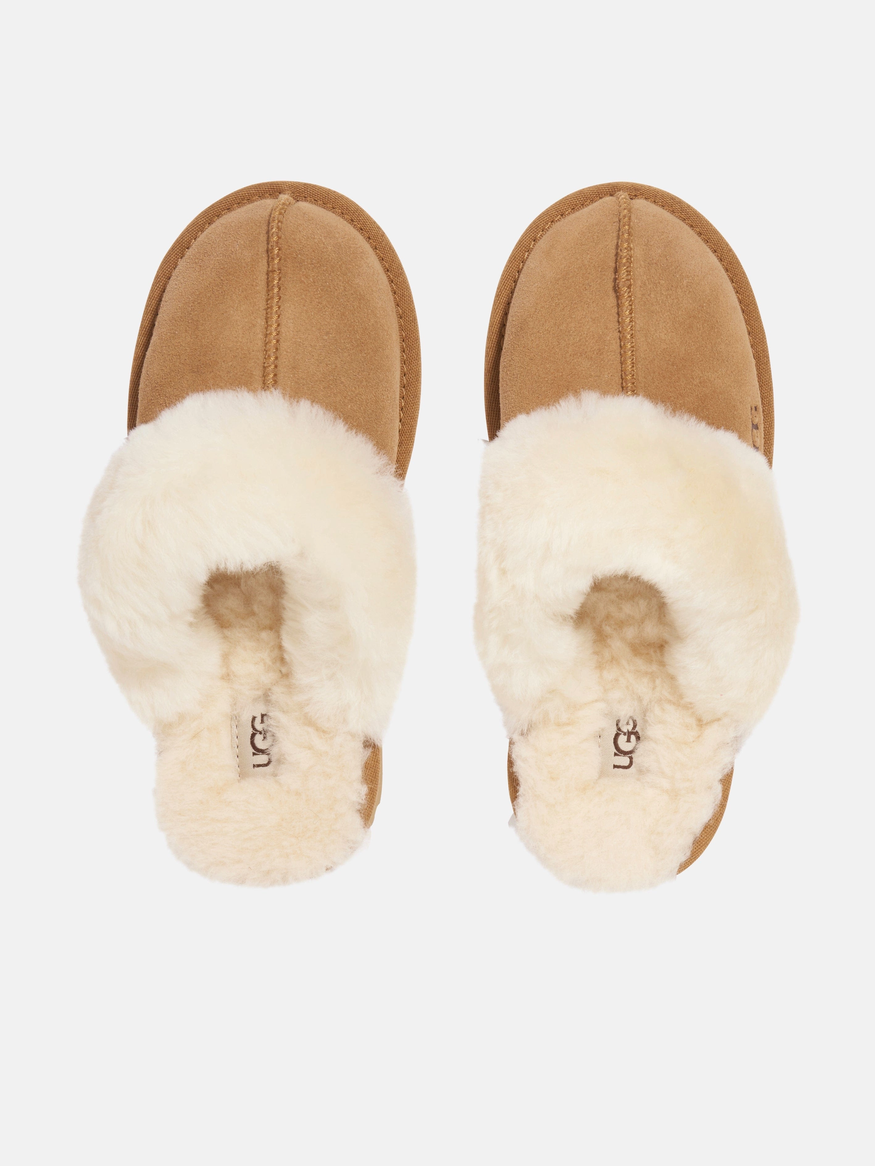 Children's Dog Slippers UGG Girls Cozy II Slippers in Brown