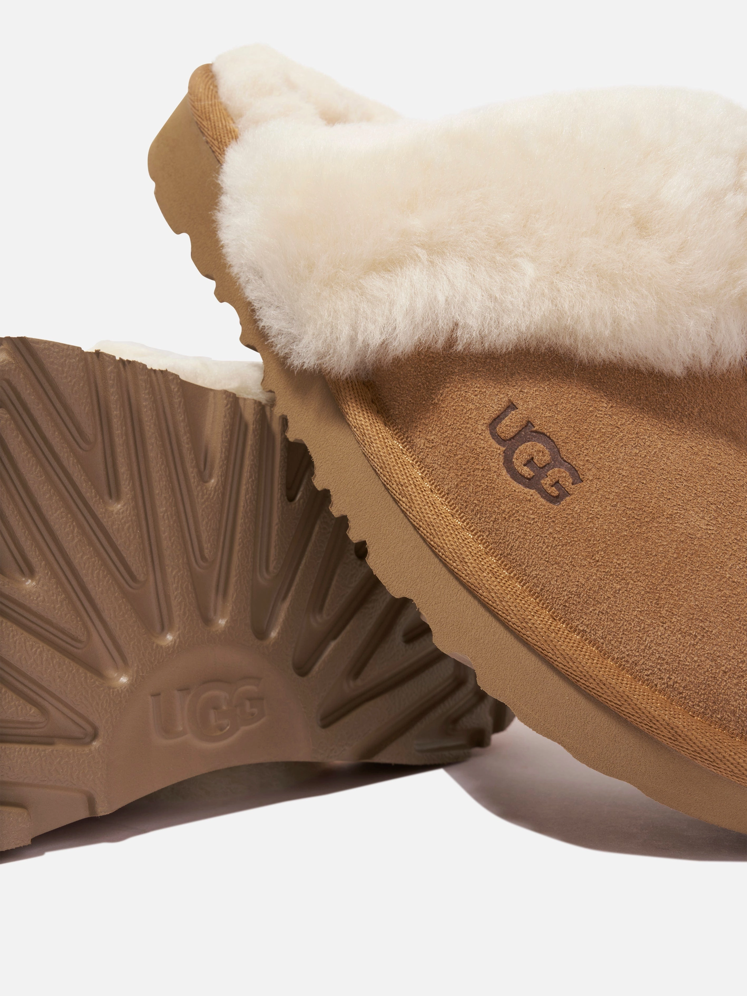 Slippers Size Chart UGG Girls Cozy II Slippers in Brown