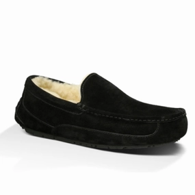 Ballet Slippers Hibiscus UGG Men's Ascot Slipper Black