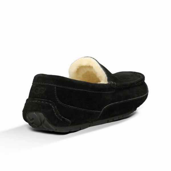 Sheepskin Slippers Clearance UGG Men's Ascot Slipper Black