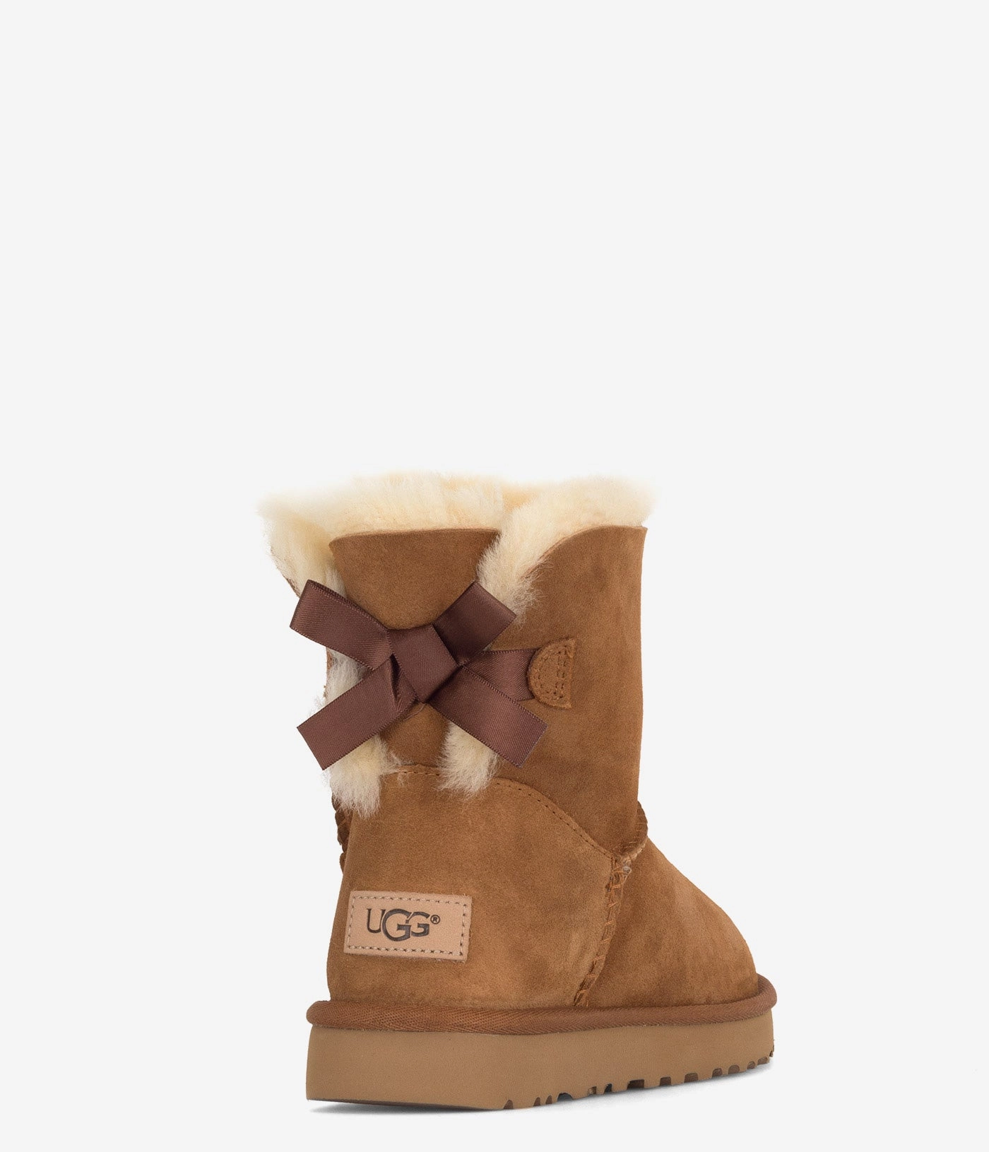 Boots Ennis Fight UGG Mini Bailey Bow II Sheepskin Boot - Women