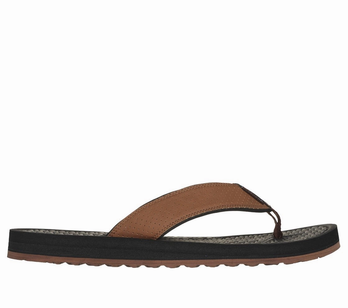 Nut In Logo Slippers TANTRIC - COPANO - BROWN