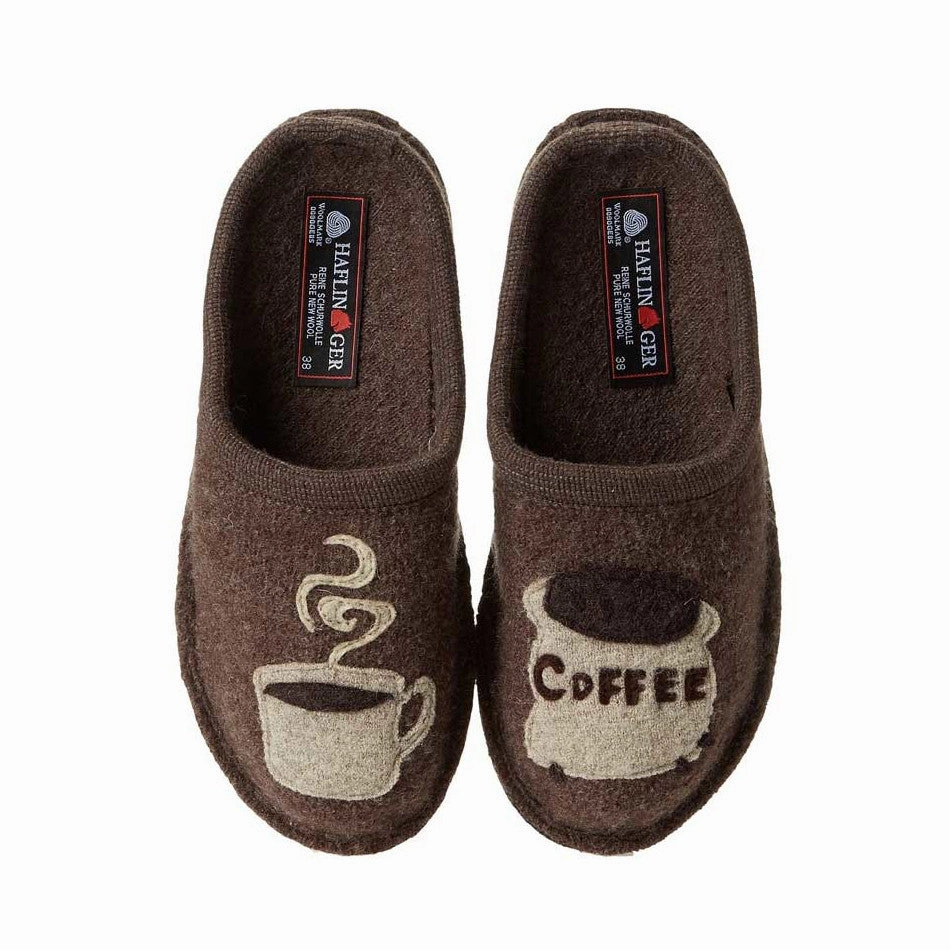 Haflinger Unisex Coffee Slippers with Soft Sole Walmart Dearfoams Slippers