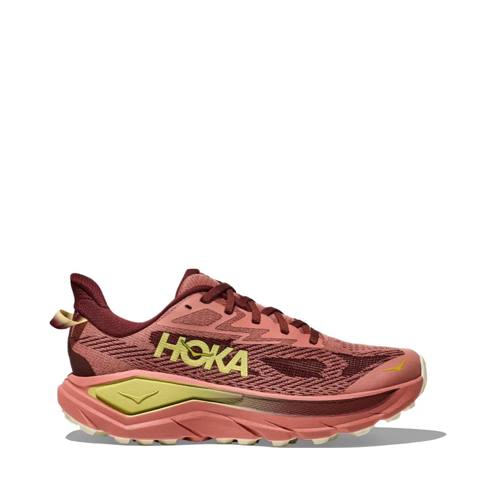 Shoes In Hyderabad Hoka Women's Challenger 8 Sneaker in Blush/Dark Cedar