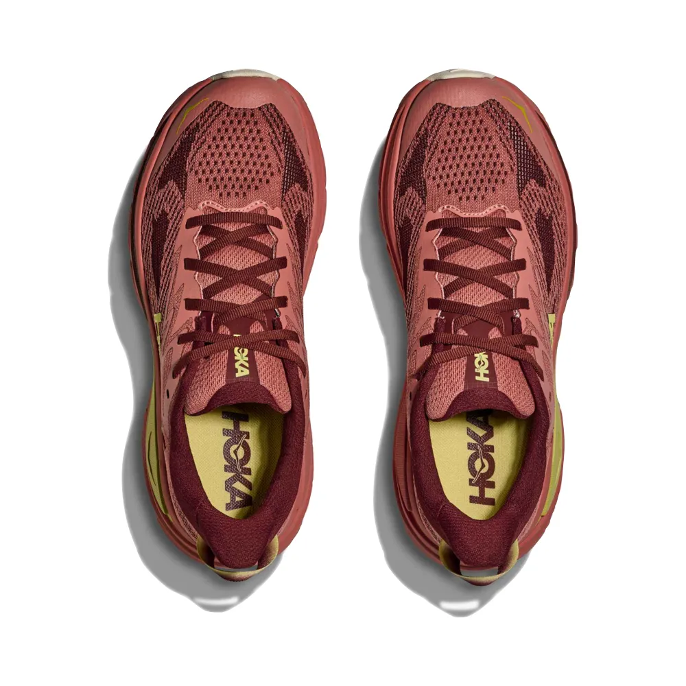 Hoka Women's Challenger 8 Sneaker in Blush/Dark Cedar Showroom In India