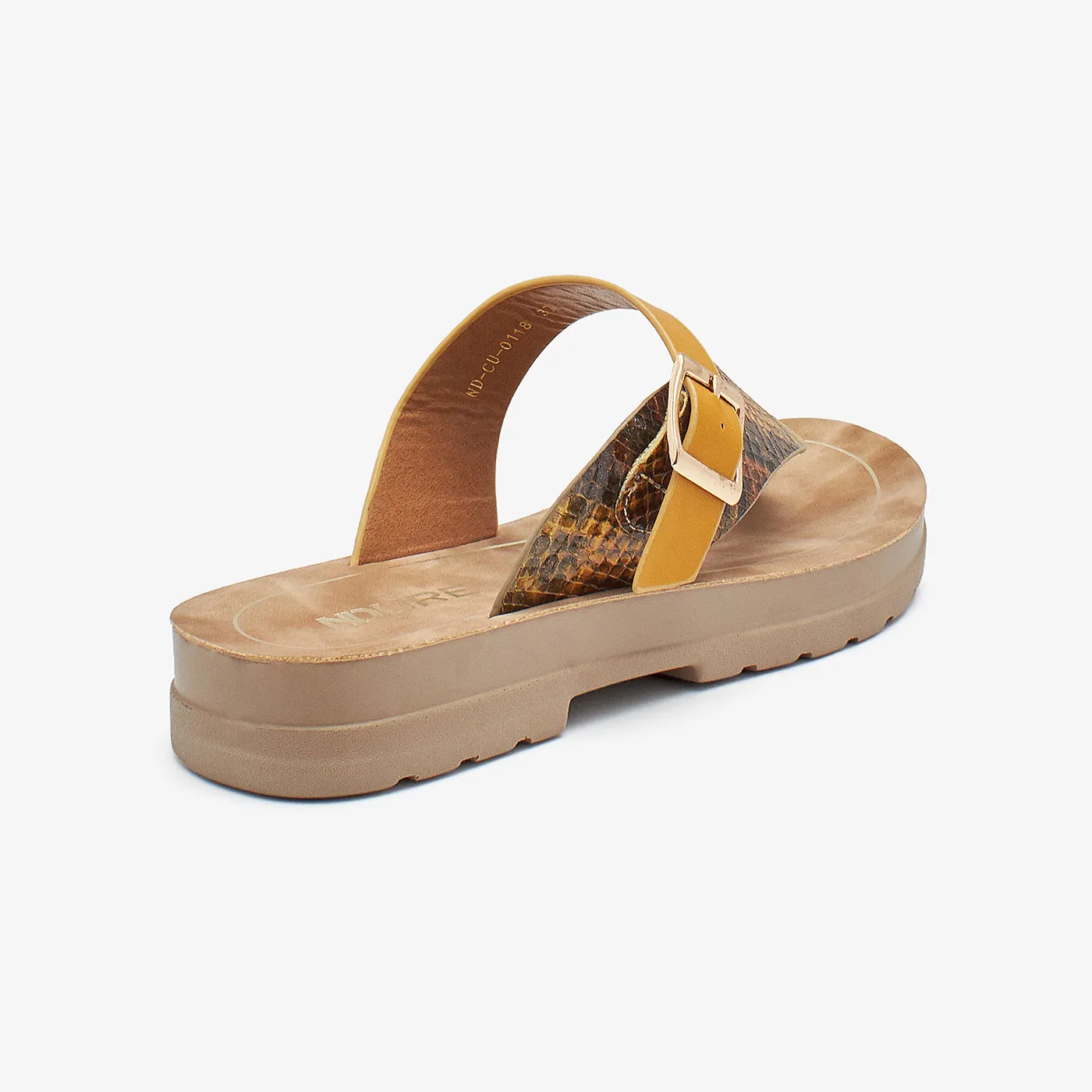 Flat Jelly Shoes Thong Women Chappal