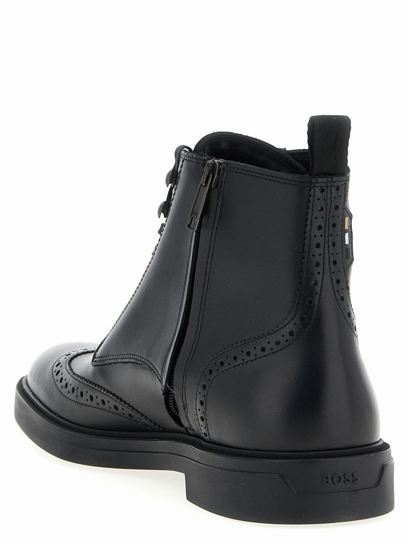 'Calev_Halb' Combat Boots Wear Socks With Boots