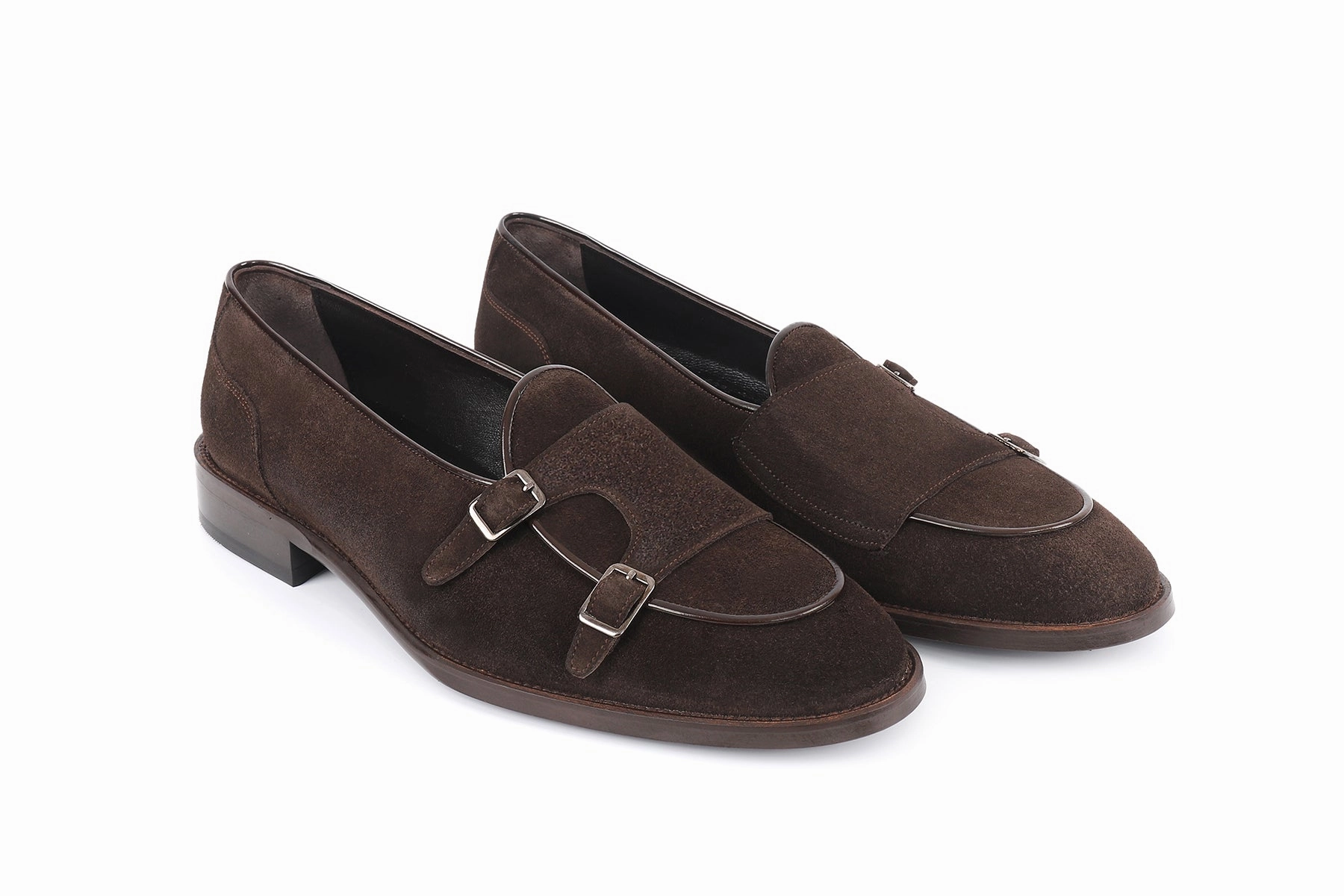 Bellville Short Cut Double Monk Loafers Emme Parsons Danielle Loafers