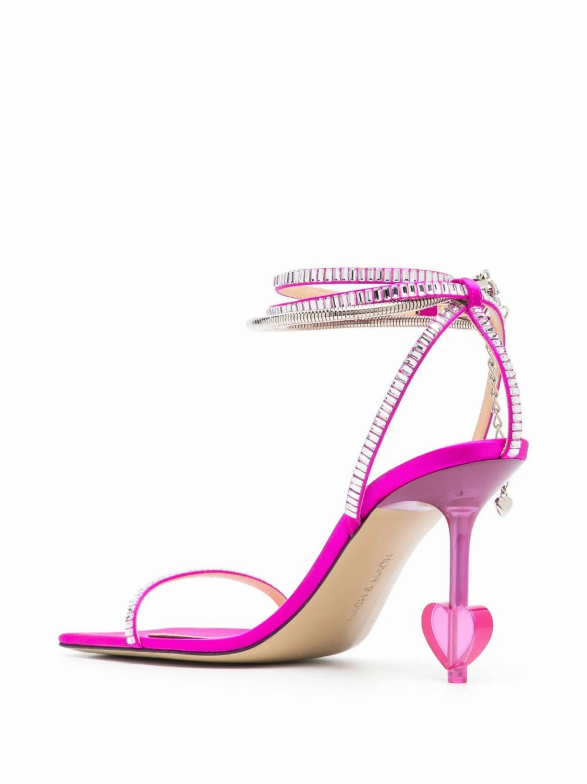 105mm square-toe sandals Sandals With A Back Strap