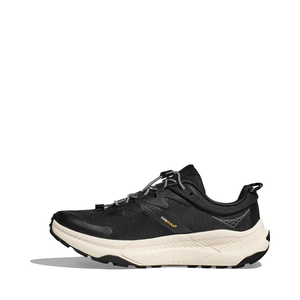 Hoka Women's Transport Sneaker in Black/Alabaster Best Way To Wash Shoes
