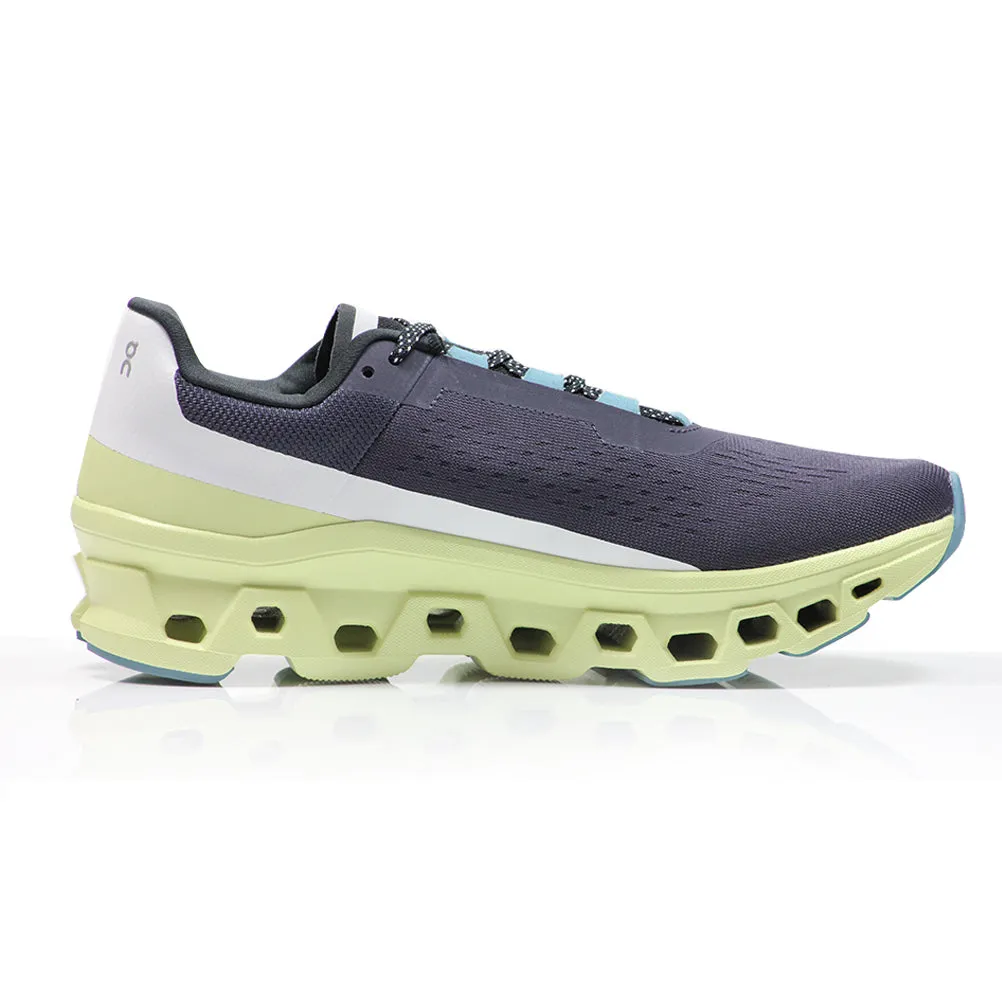 Best Running Shoe For Marathon On CloudMonster Men's Running Shoe - Iron/Hay