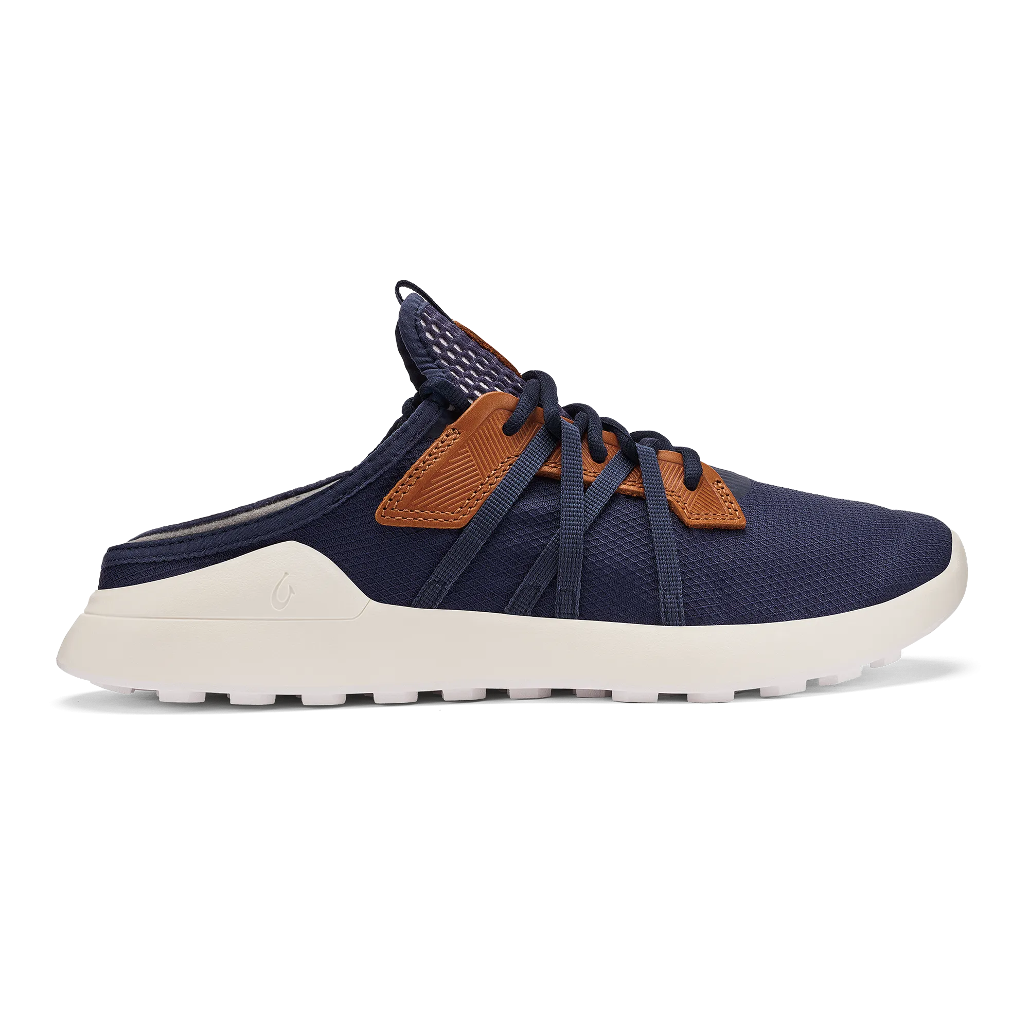 Manele - Trench Blue Thong Kitten Heel Sandals