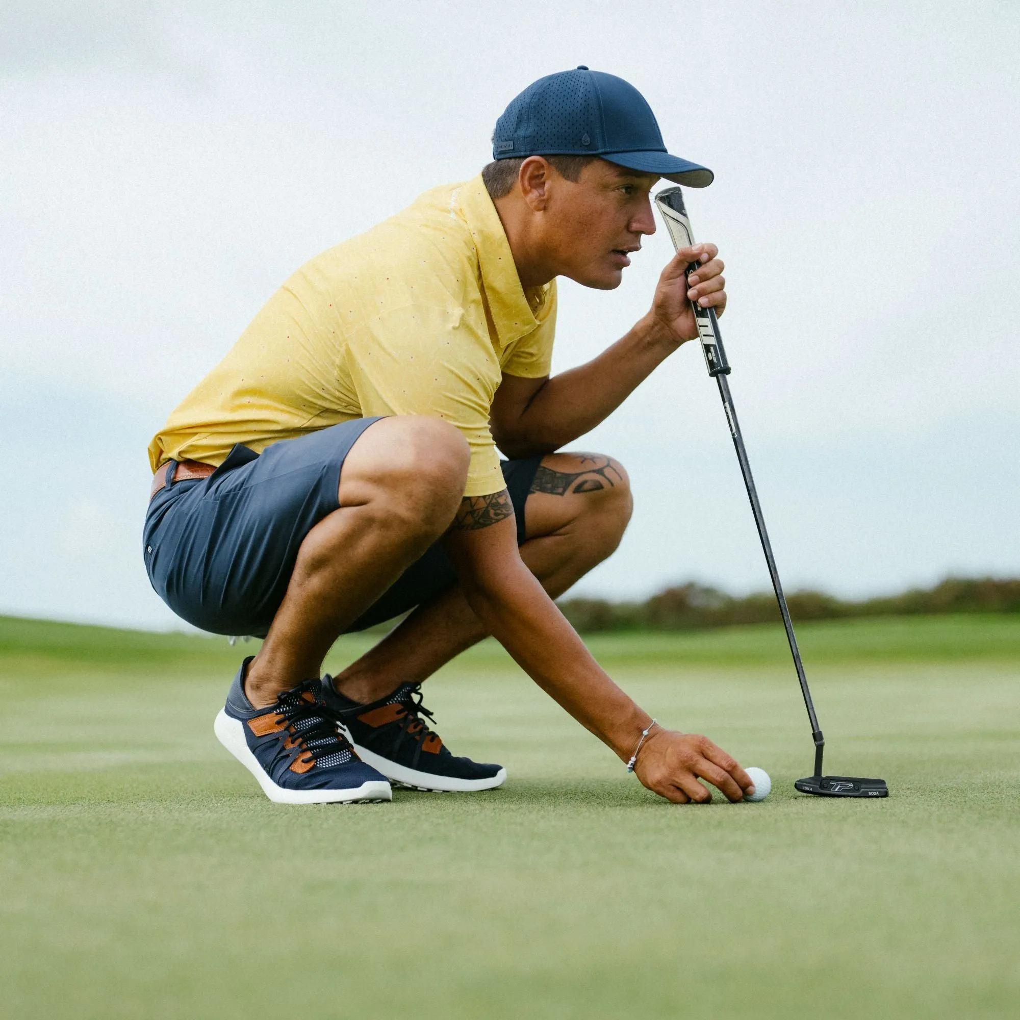 Manele - Trench Blue 2 Strap Sandals