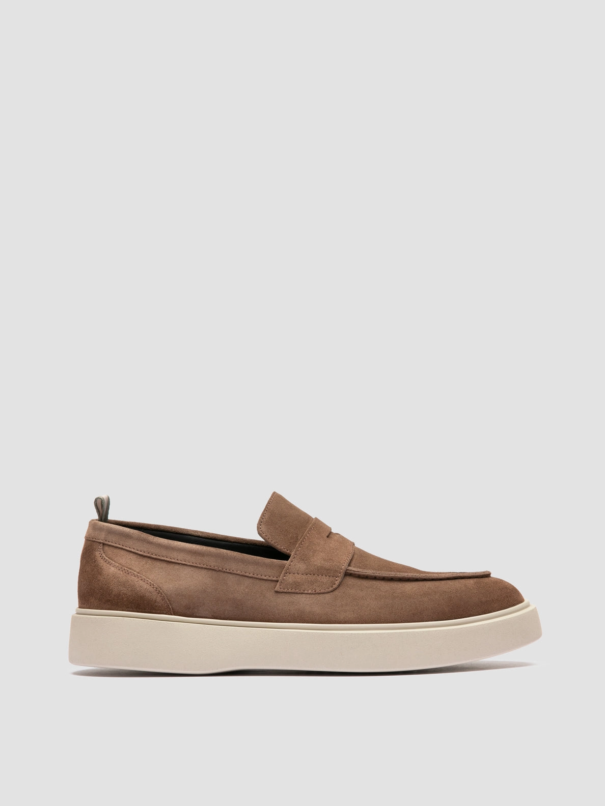 Best Jeans For Loafers FRAME 001 - Brown Suede Penny Loafers