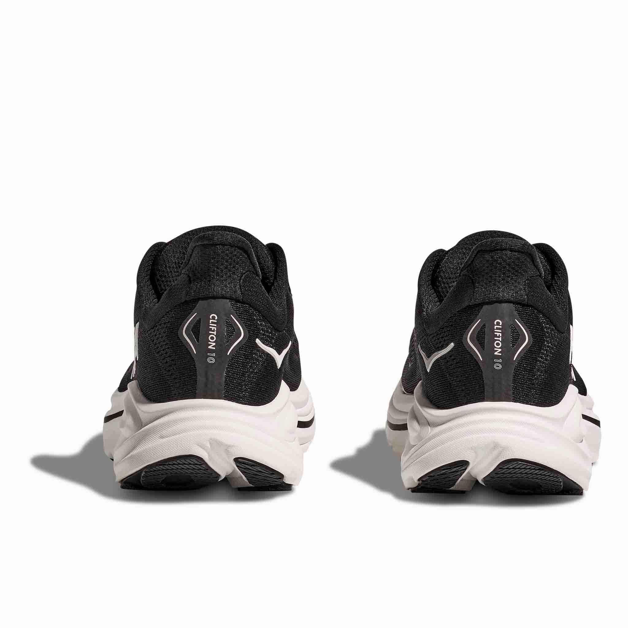 The Woodlands HOKA | Women's Clifton 10 Running Shoes - Black/White