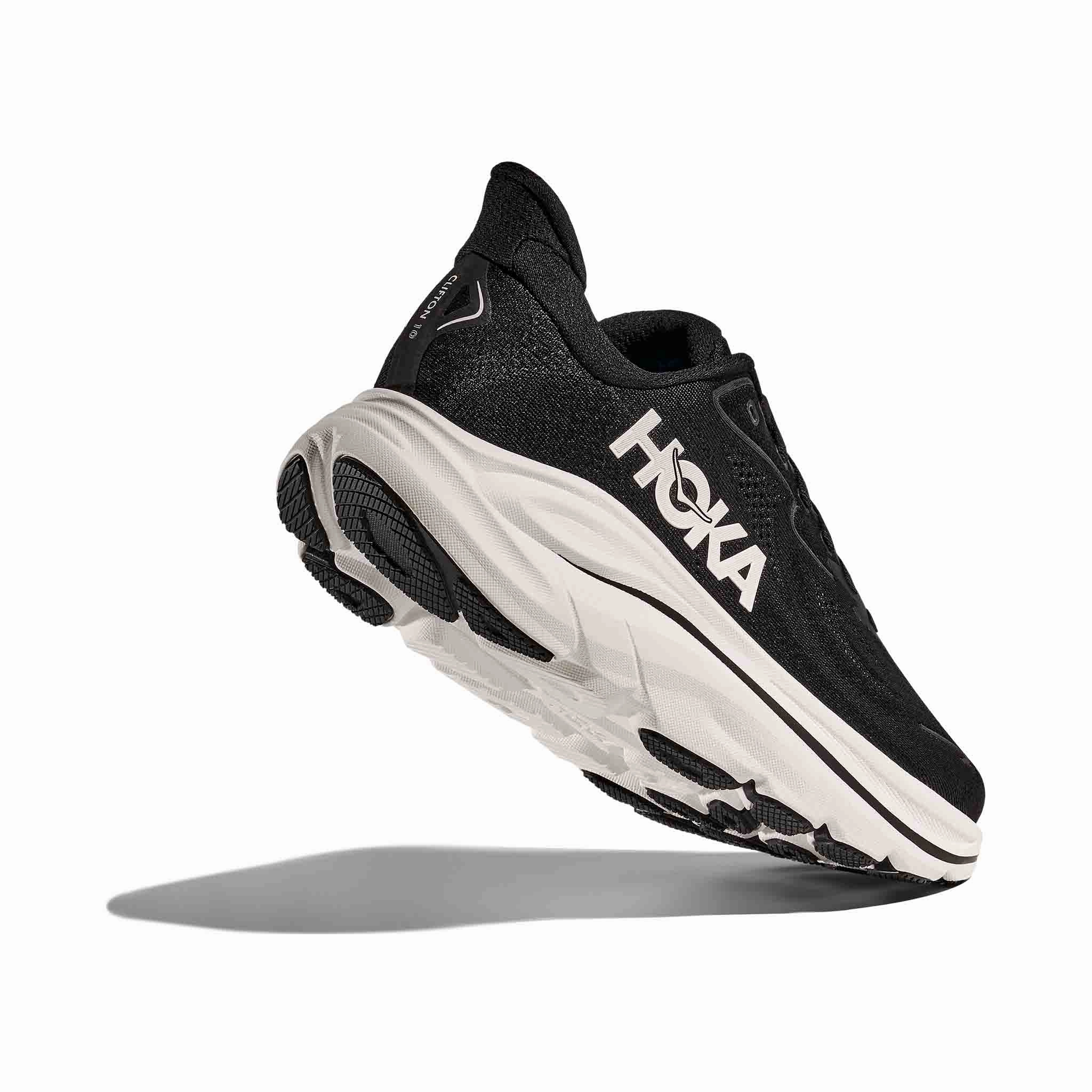 Best For All Day Standing HOKA | Women's Clifton 10 Running Shoes - Black/White