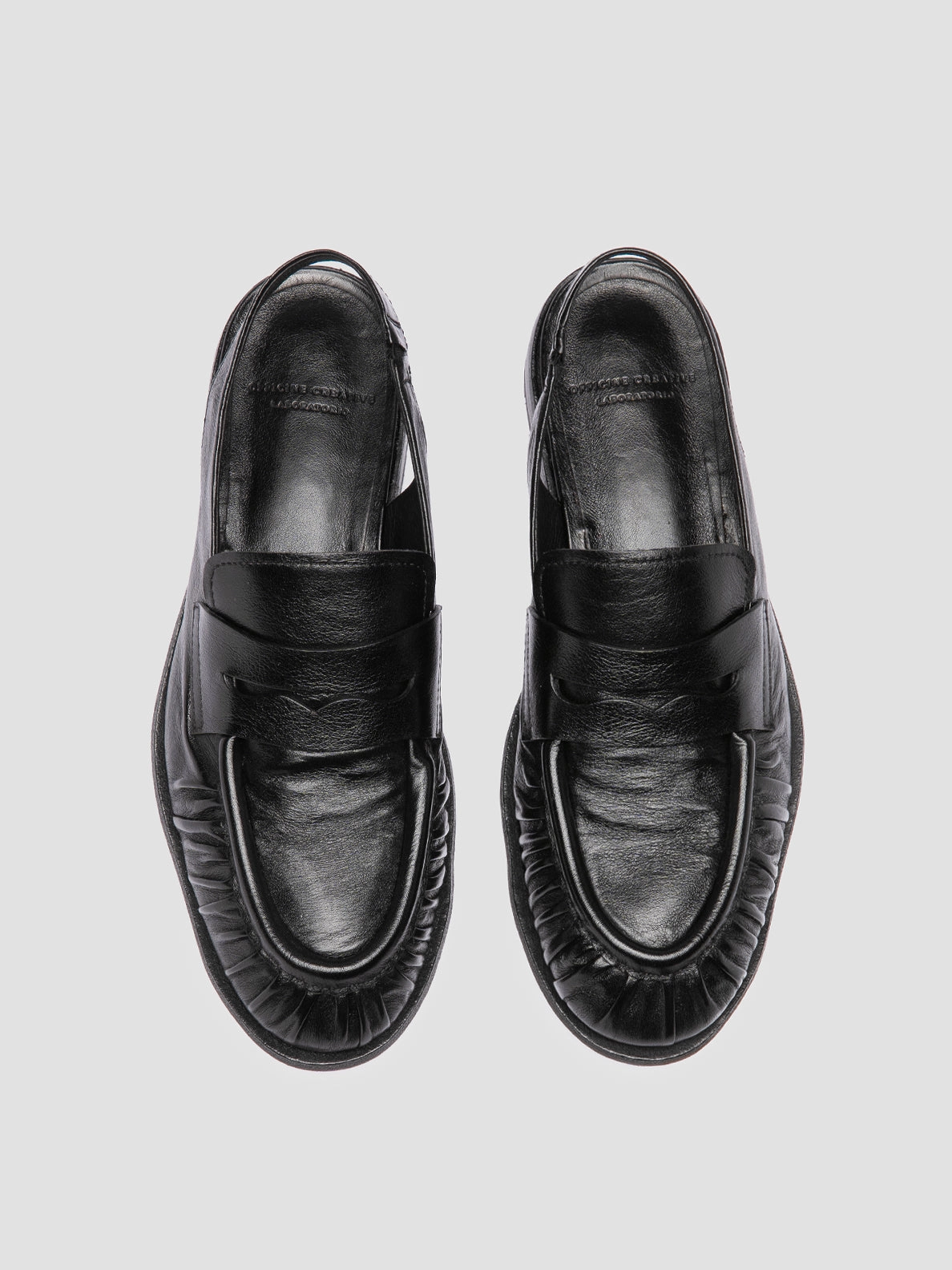 Sandals Honeymoon Package SOLITUDE 102 - Black Leather Slingback Sandals