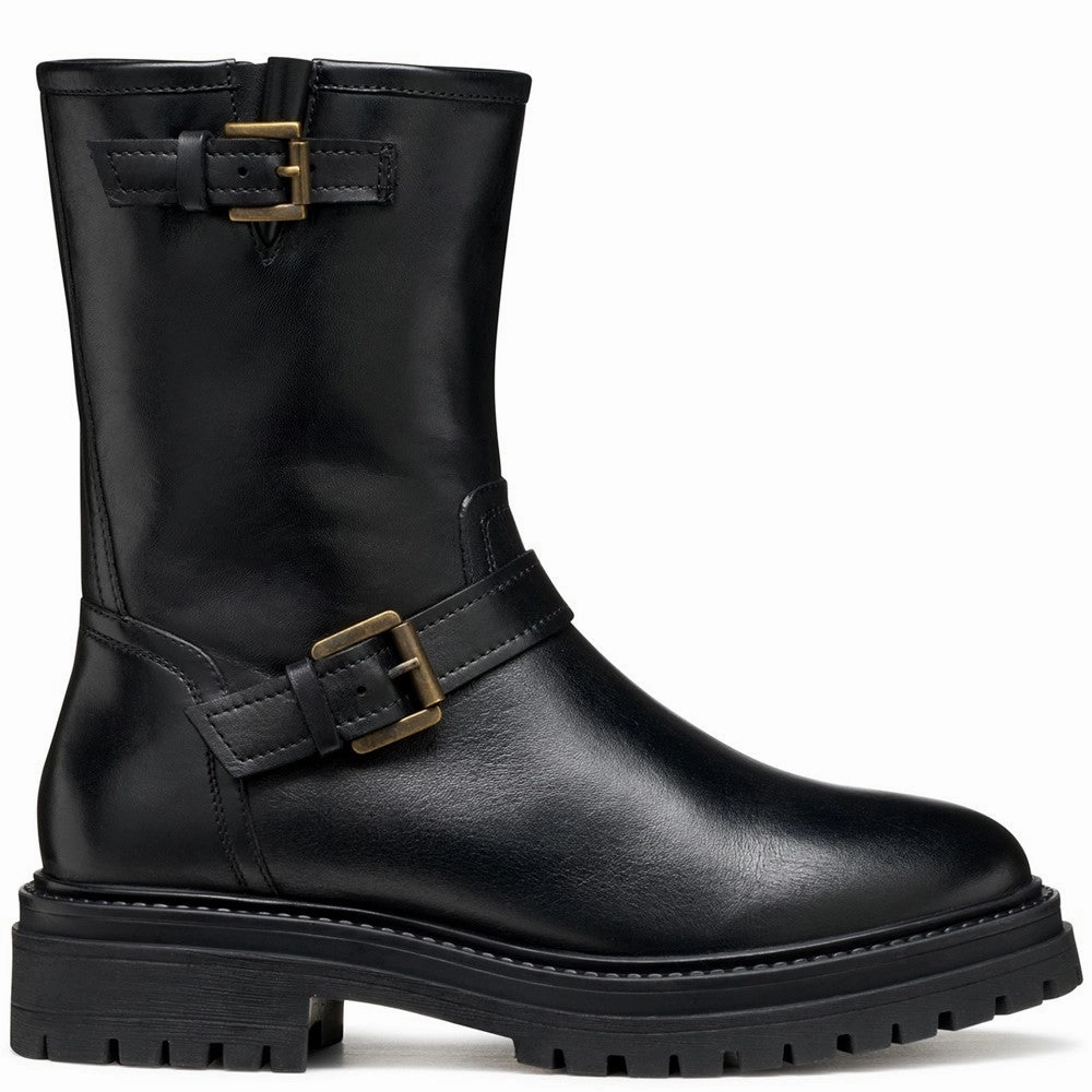 Flat Platform Boots Geox D Iridea D Ankle Boots