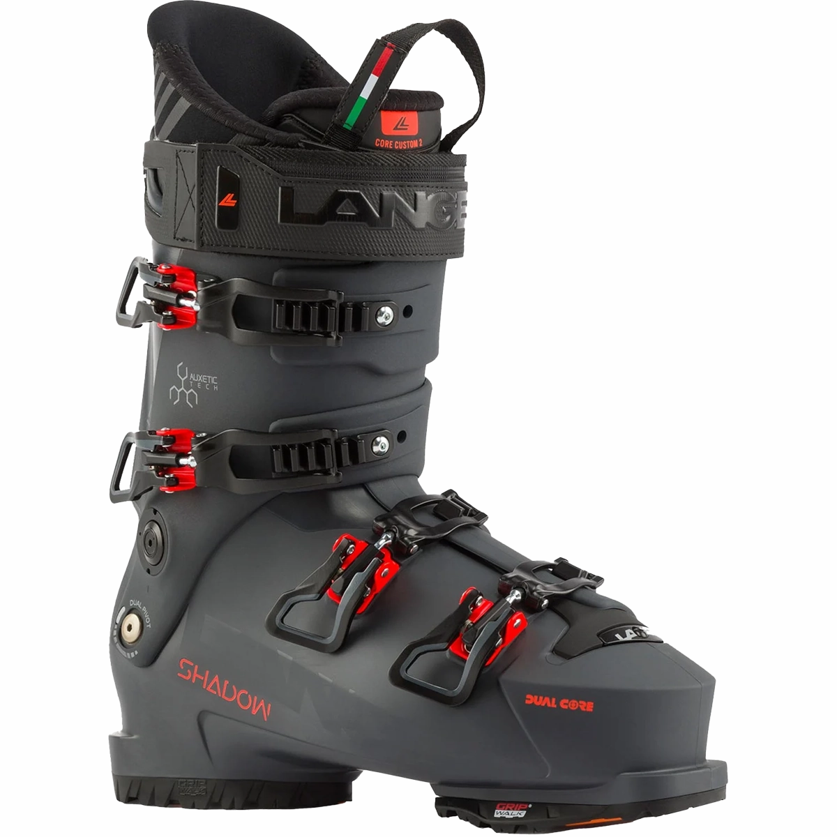 Square Toe Lace Up Boots Shadow 120 MV GW