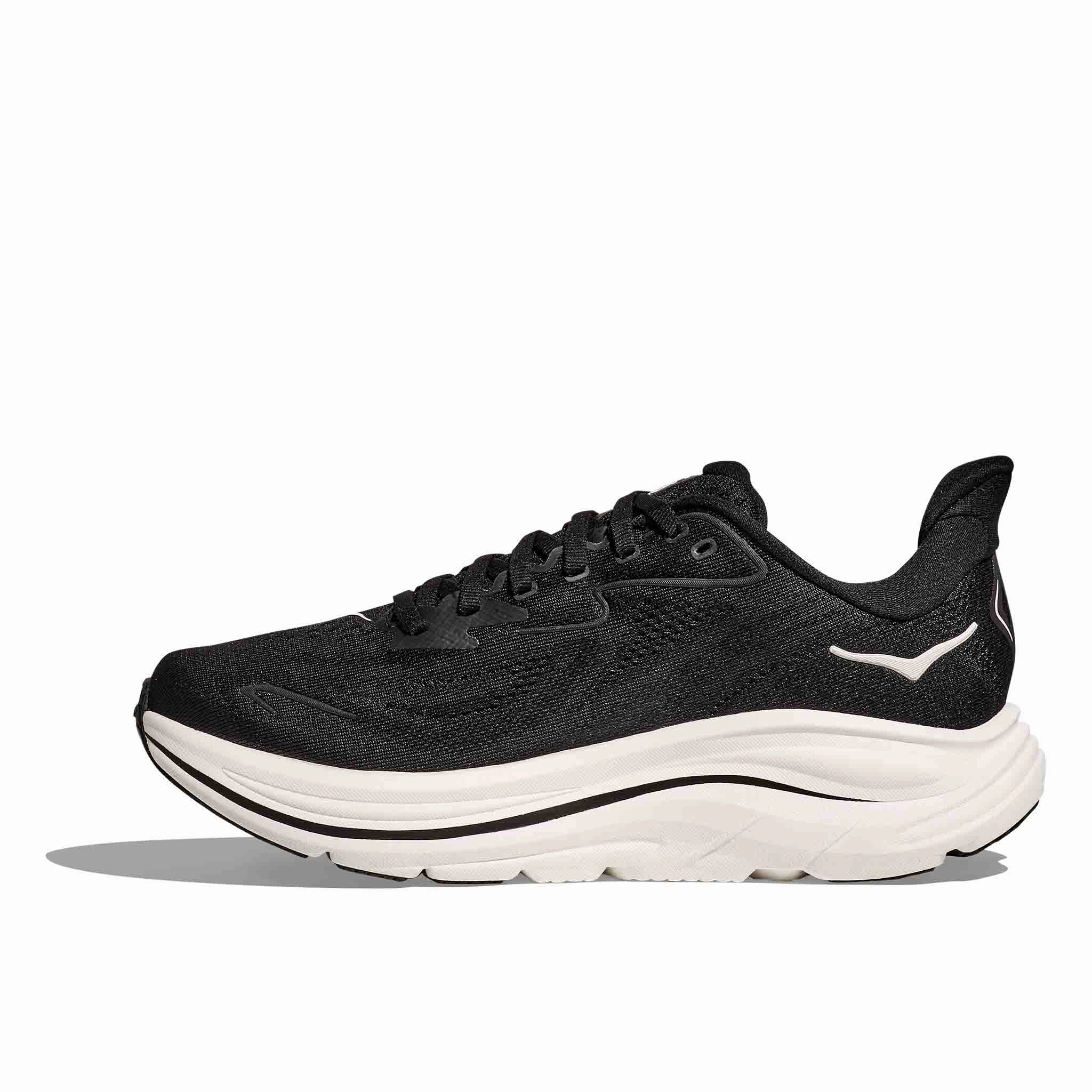 Shoes Okc HOKA | Men's Clifton 10 Running Shoes - Black/White