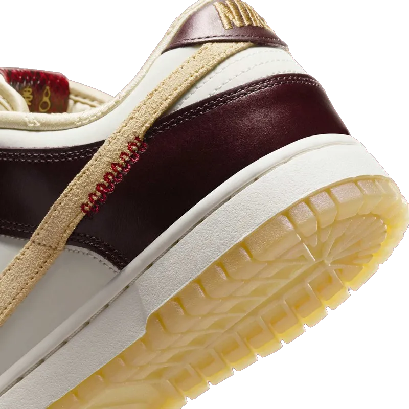 Rory Nike Golf Shoes Nike Women's Dunk Low Lx Shoes - Burgundy Crush / Sail / Team Gold / Dark Red