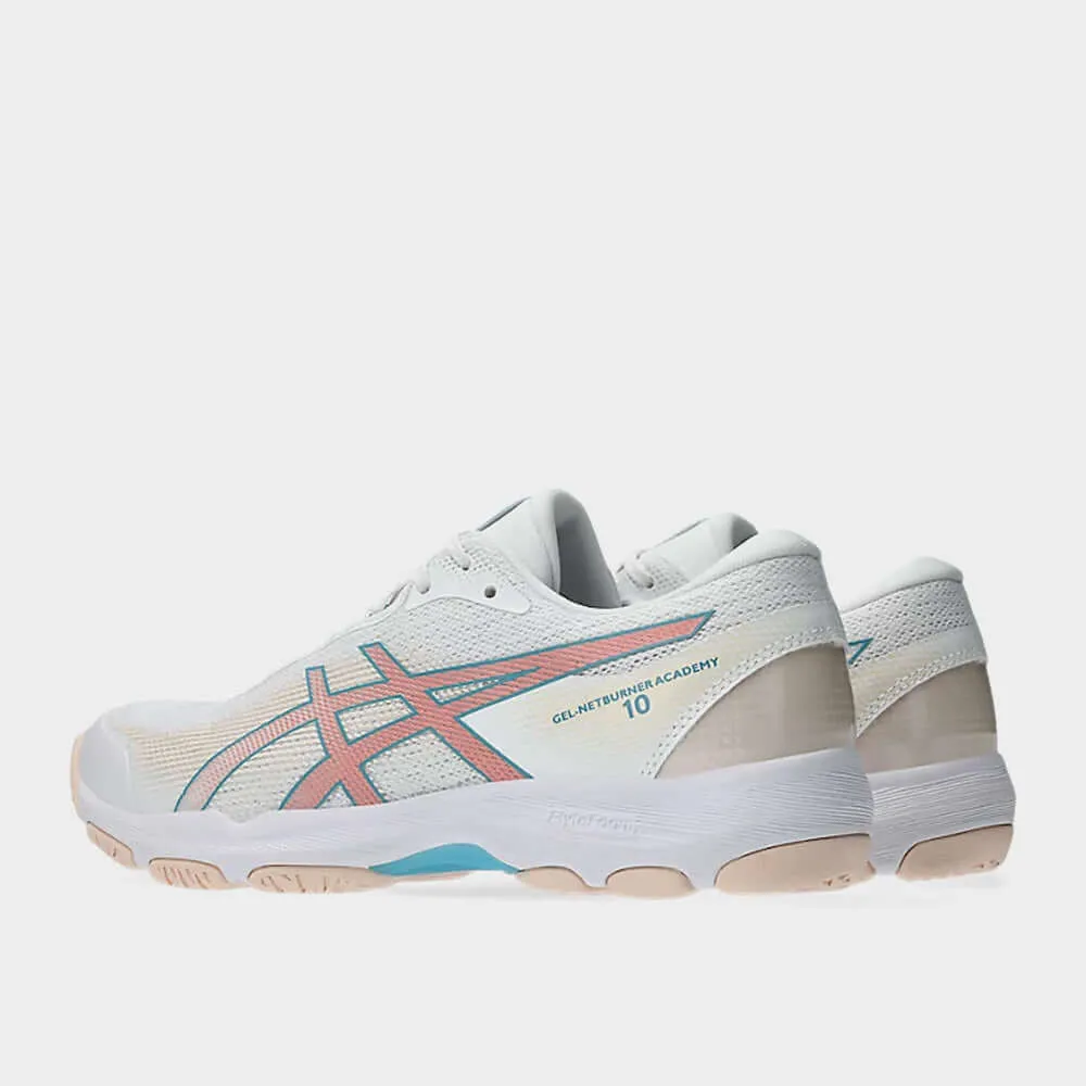 Asics Gel Fit Sana 2 Cross Trainer Shoe Asics Womens Netburner Academy Netball Shoes White