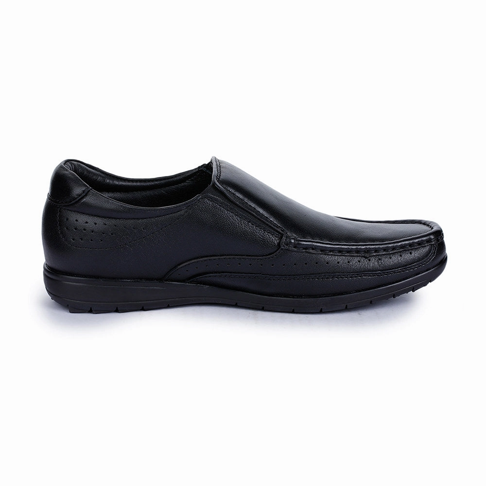 Camel Loafers Healers Formal (Black) Slip-On Loafers Shoes For Men FL-1415 By Liberty
