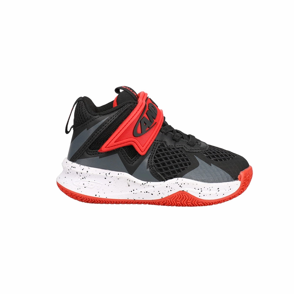 Ballistic Slip On Basketball Shoes (Toddler) Mid Retro Basketball Shoes