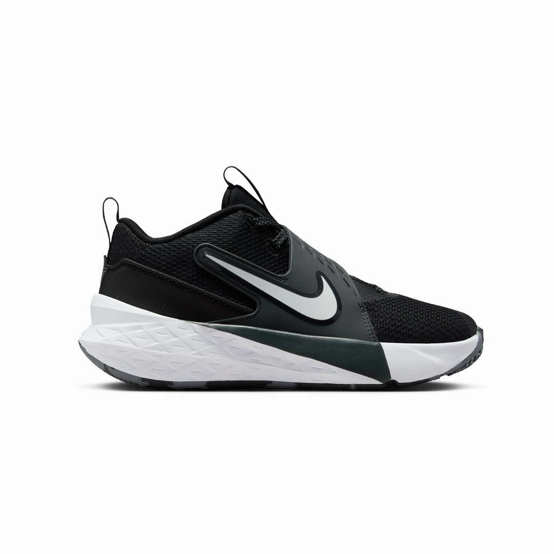 Basketball Shoes With Writing On Them Nike - Kids' (Junior) Team Hustle D 12 Shoes (HF6279 002)