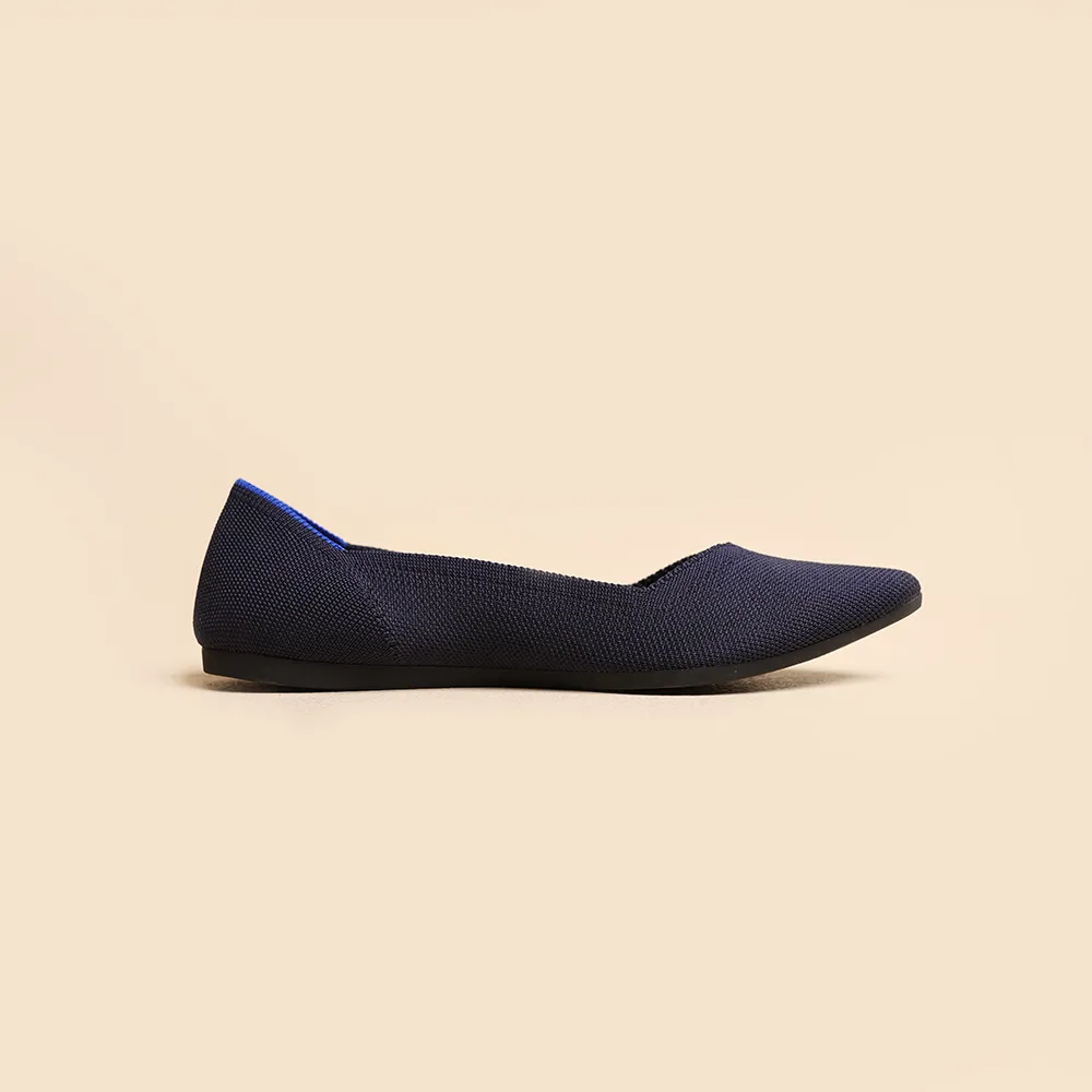 Rothy - Women - The Point - Navy High Heel Shoes Fashion