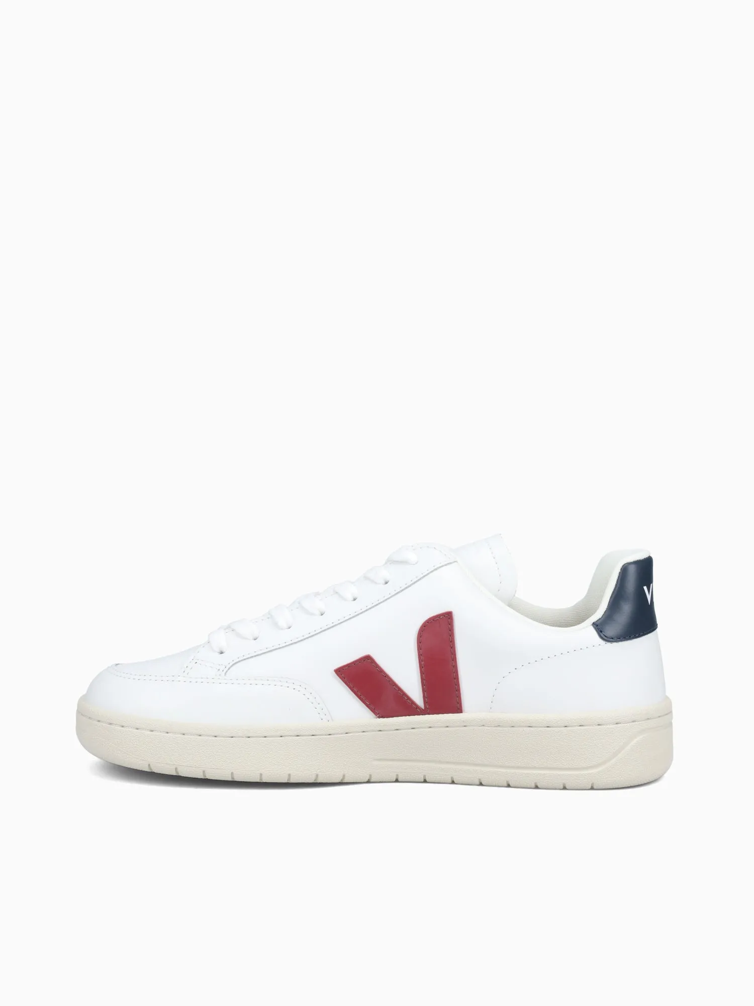 V12 Extra White Marsala Nautico Leather Designer Converse Sneakers