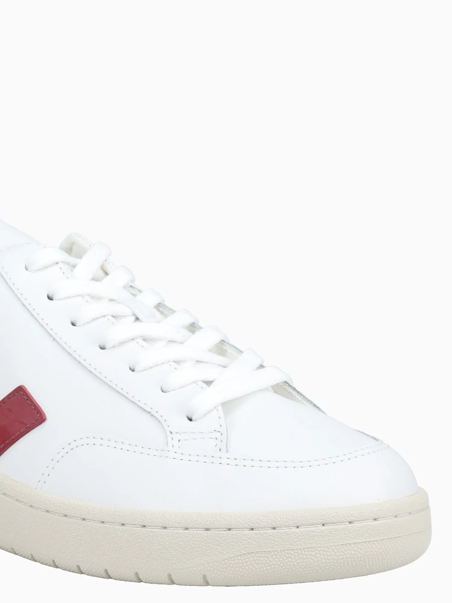 Target Sneakers V12 Extra White Marsala Nautico Leather