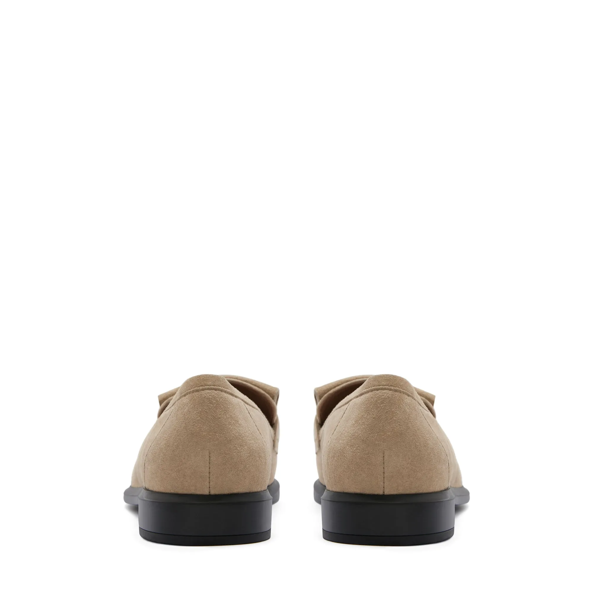 Vendme Lave taupe suede loafers Magnani Loafers