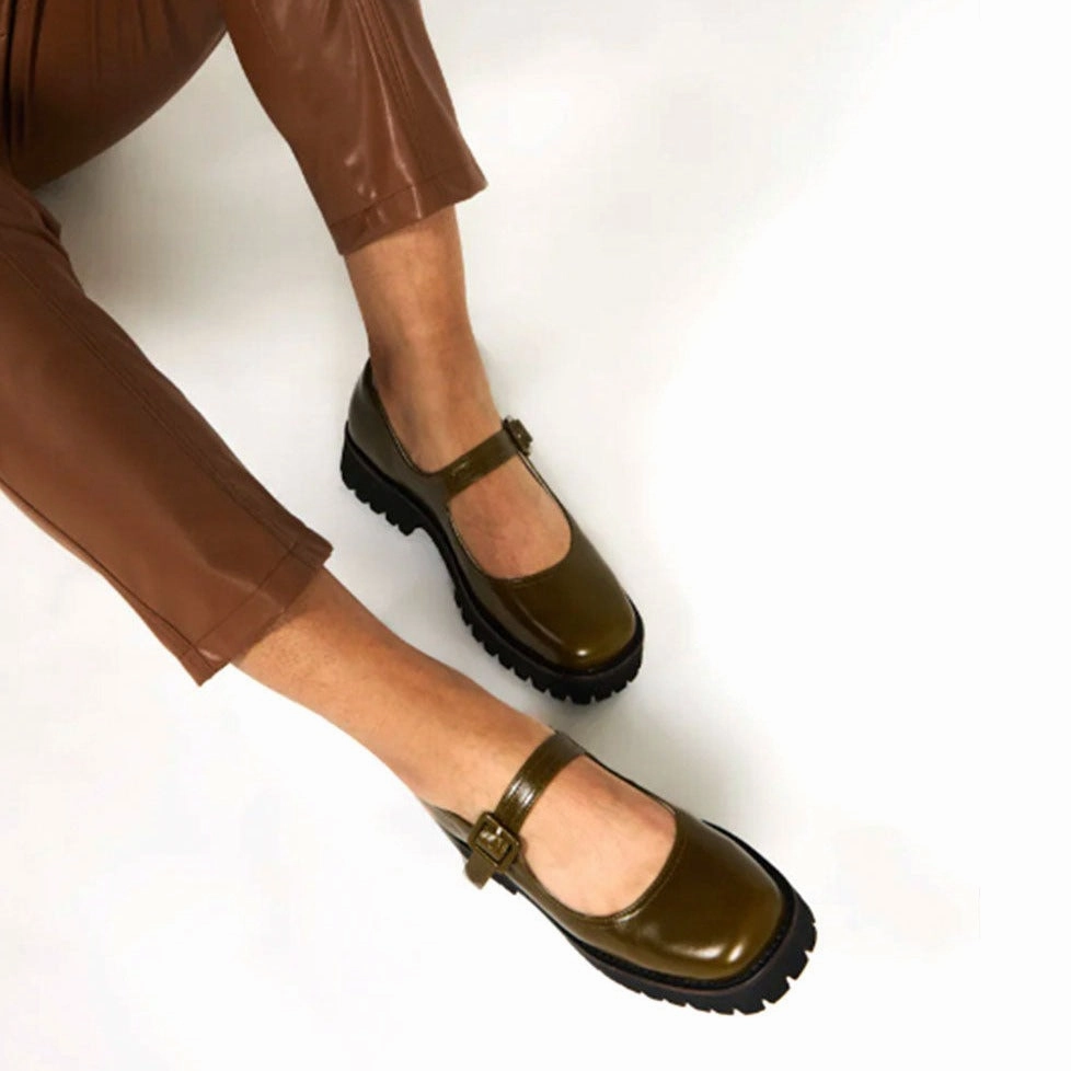 Waterproof Oxford Cloth Veronica Mary Jane