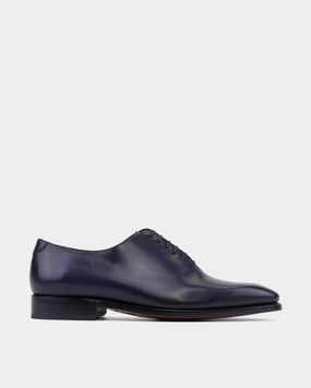 Vincent Navy Wholecut with Half-Rubber Soles - 722 Difference Between Loafers And Oxfords